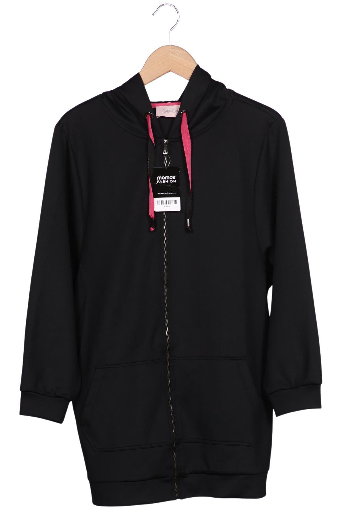 

Cartoon Damen Kapuzenpullover, schwarz, Gr. 36