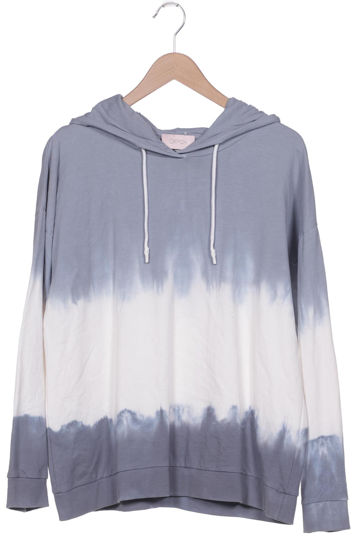

Cartoon Damen Kapuzenpullover, blau