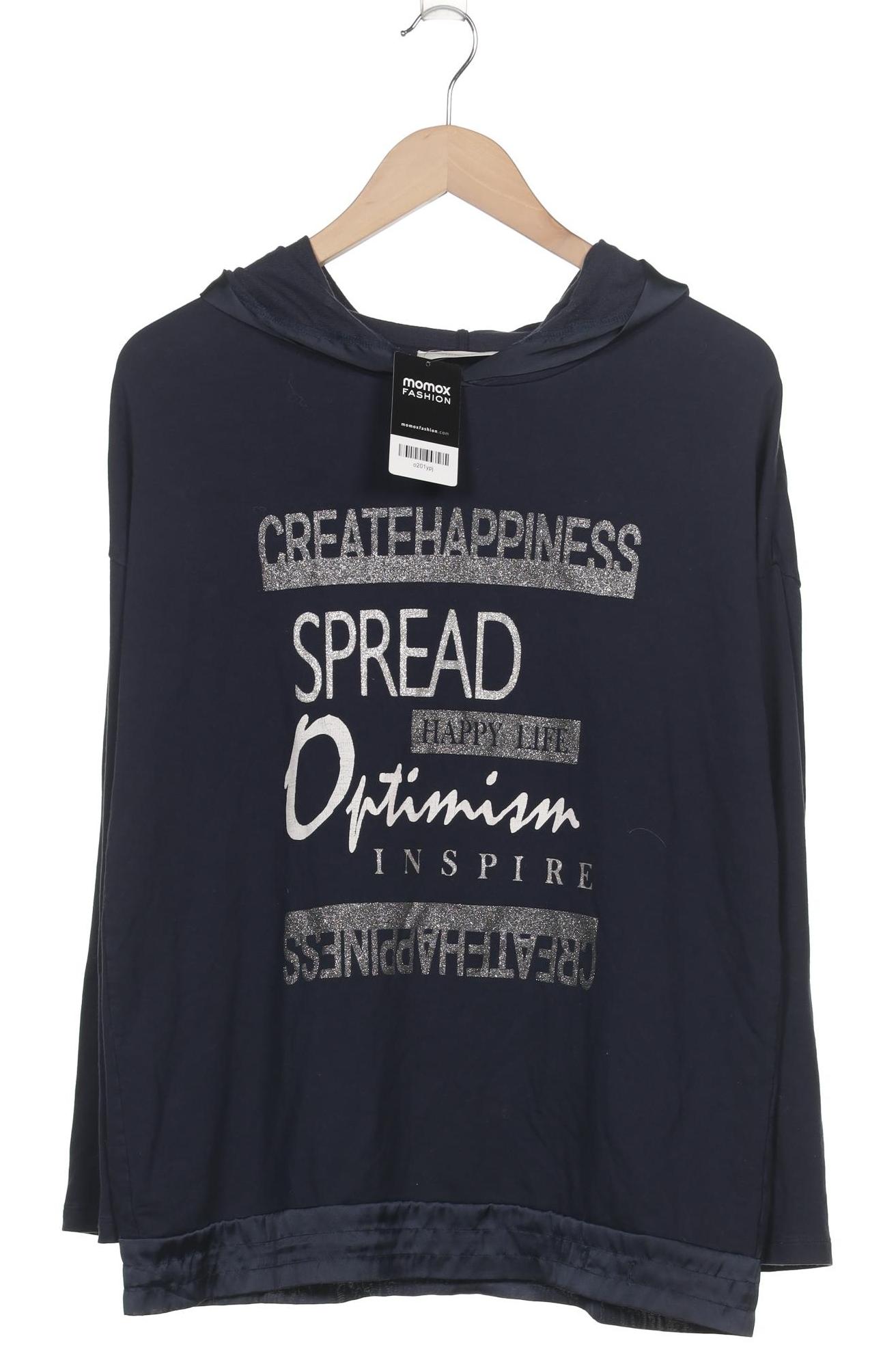 Thumbnail - Cartoon Damen Kapuzenpullover, marineblau, Gr. 38