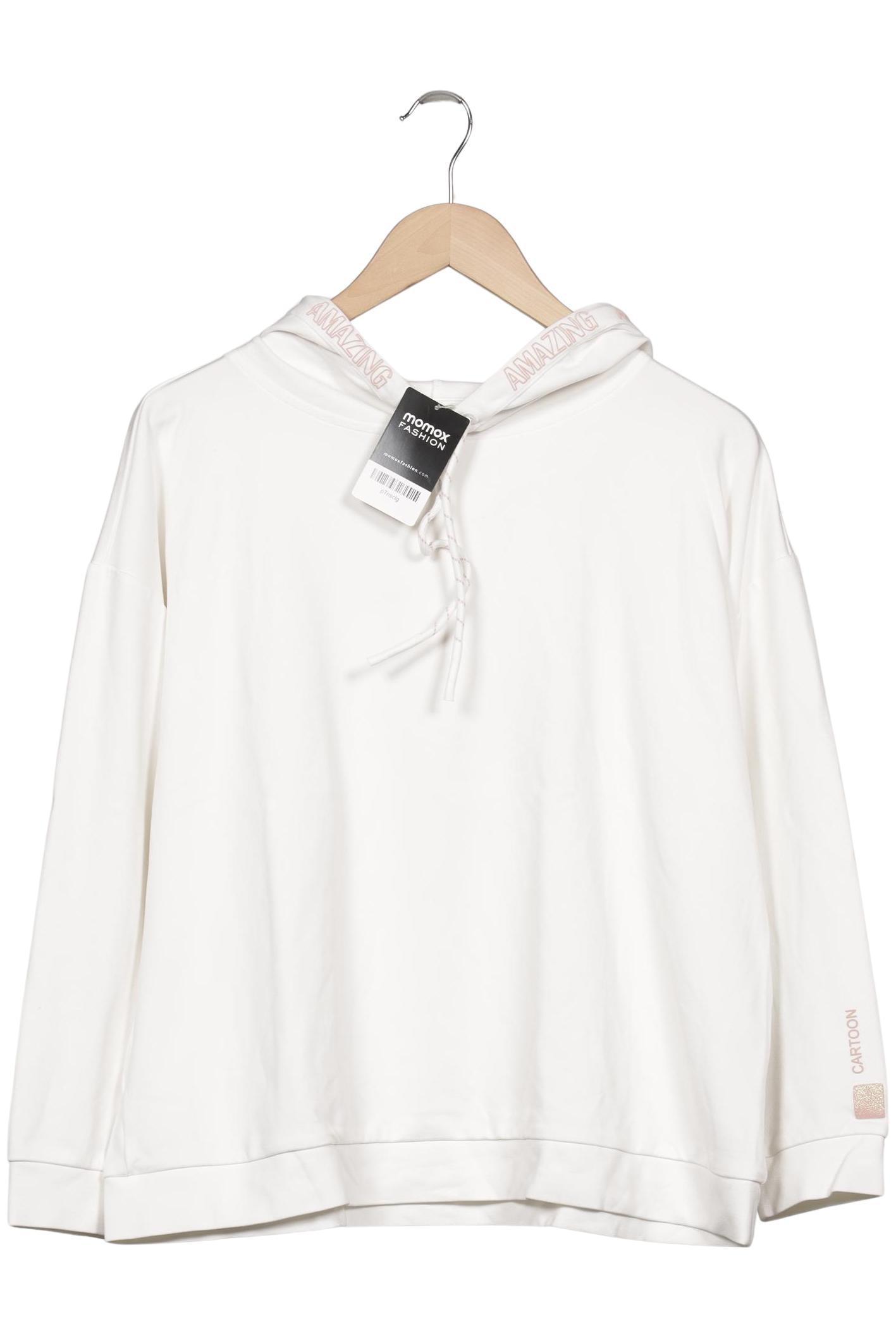 

Cartoon Damen Kapuzenpullover, weiß, Gr. 42