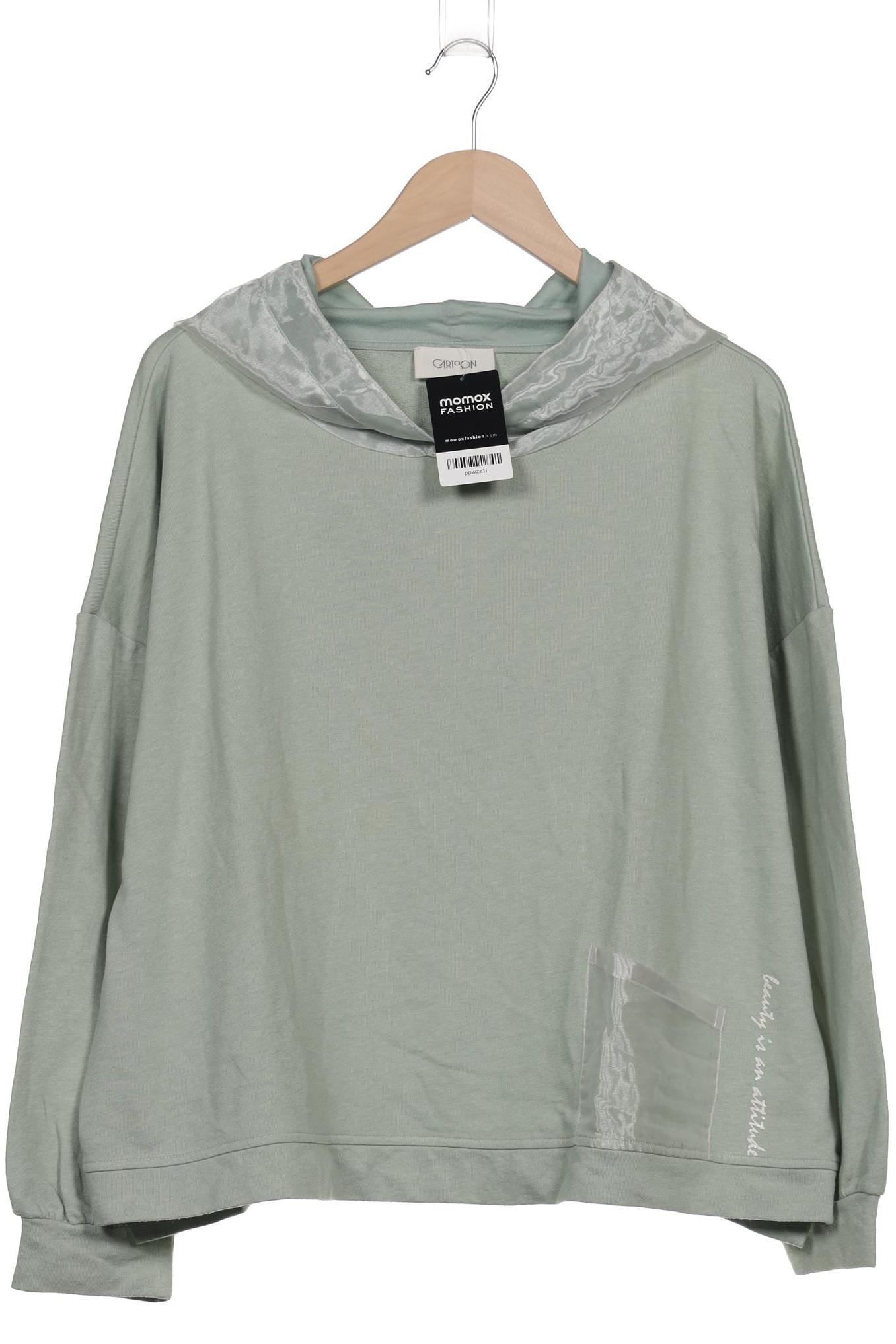 

Cartoon Damen Kapuzenpullover, hellgrün, Gr. 42