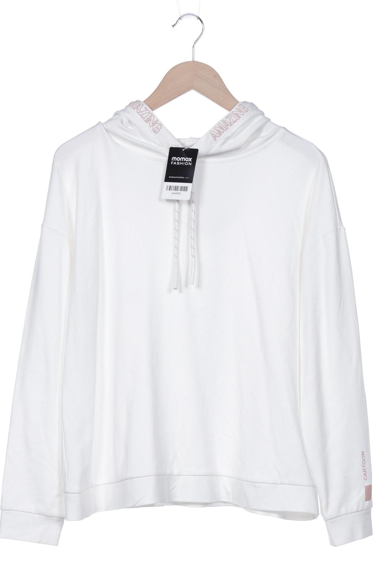 

Cartoon Damen Kapuzenpullover, weiß, Gr. 40
