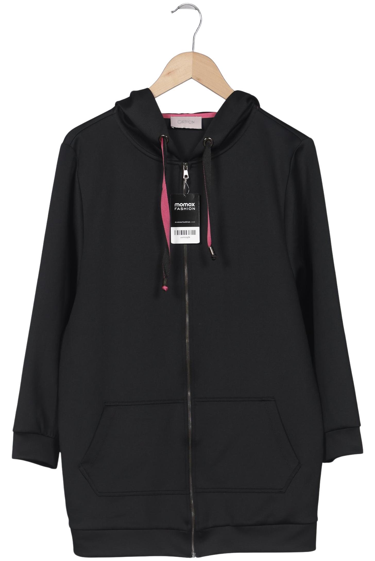 

Cartoon Damen Kapuzenpullover, schwarz, Gr. 36