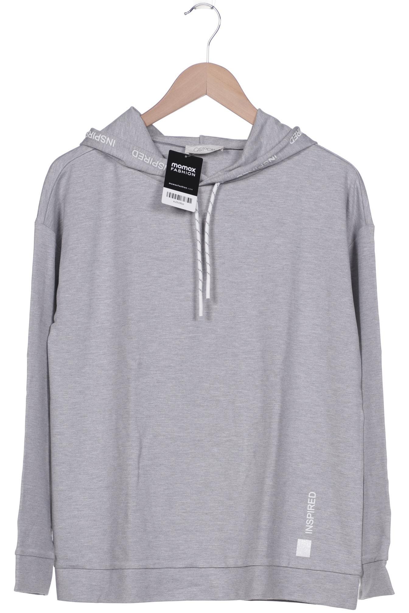 

Cartoon Damen Kapuzenpullover, grau