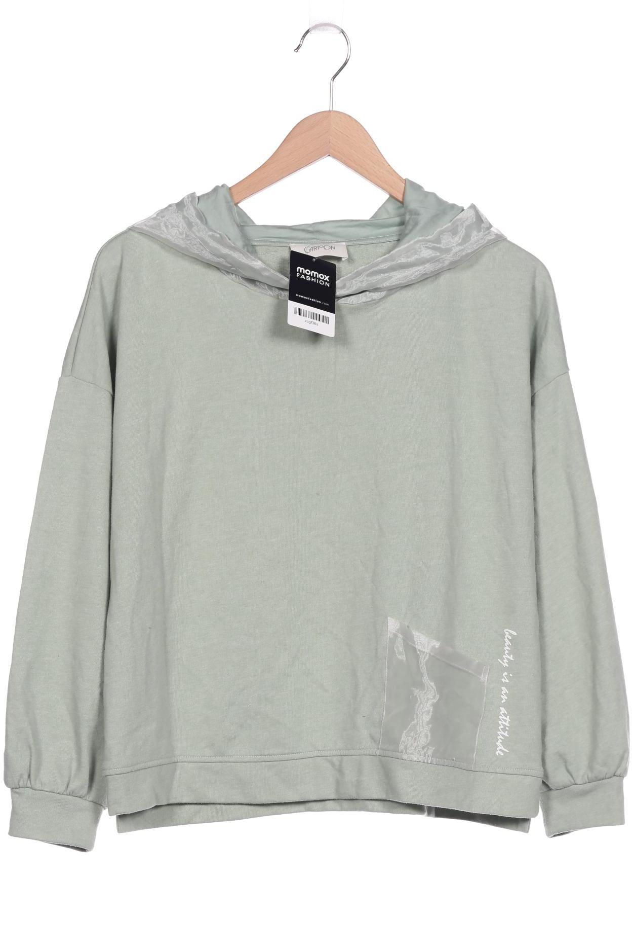 

Cartoon Damen Kapuzenpullover, grün, Gr. 38