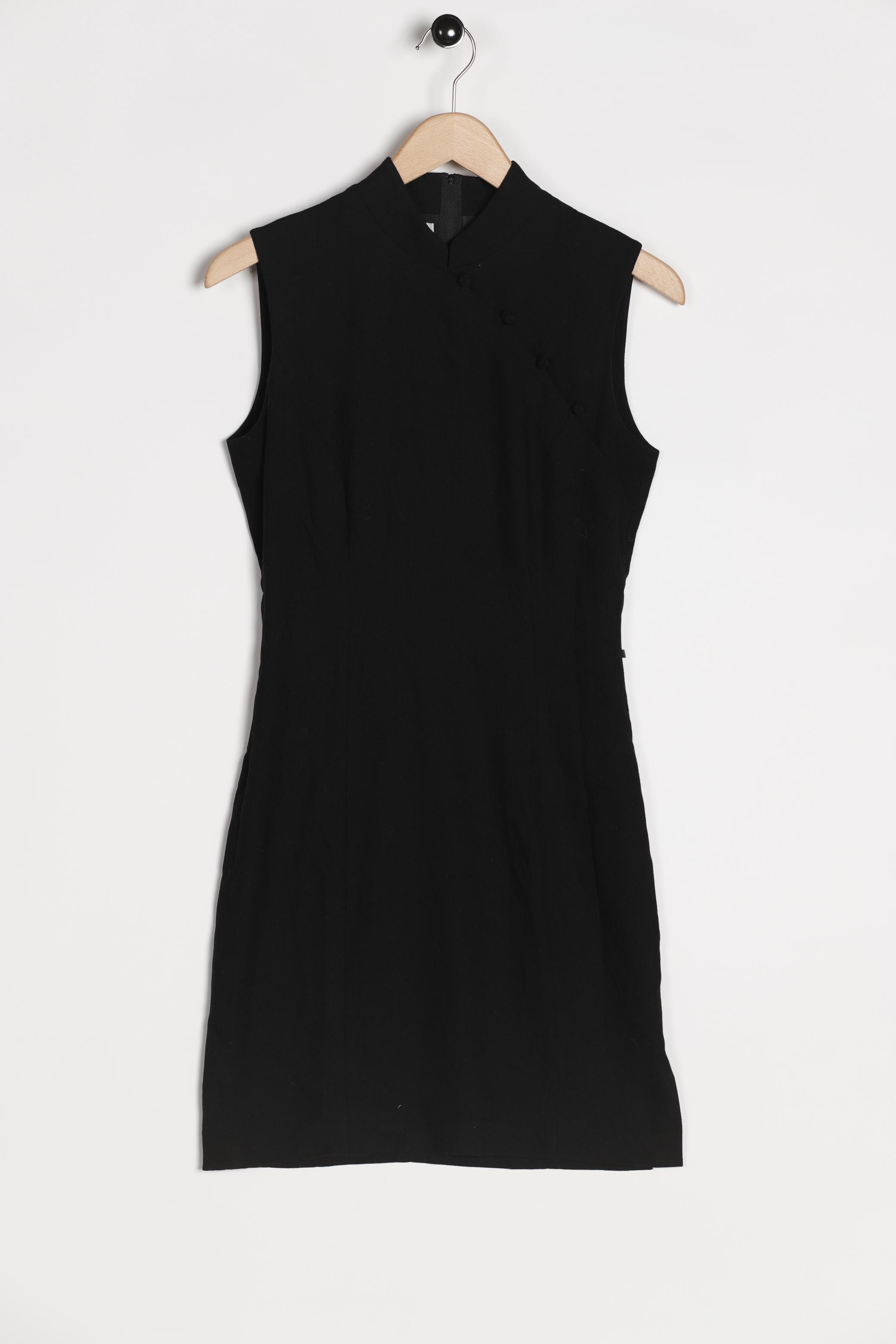 

Cartoon Damen Kleid, schwarz