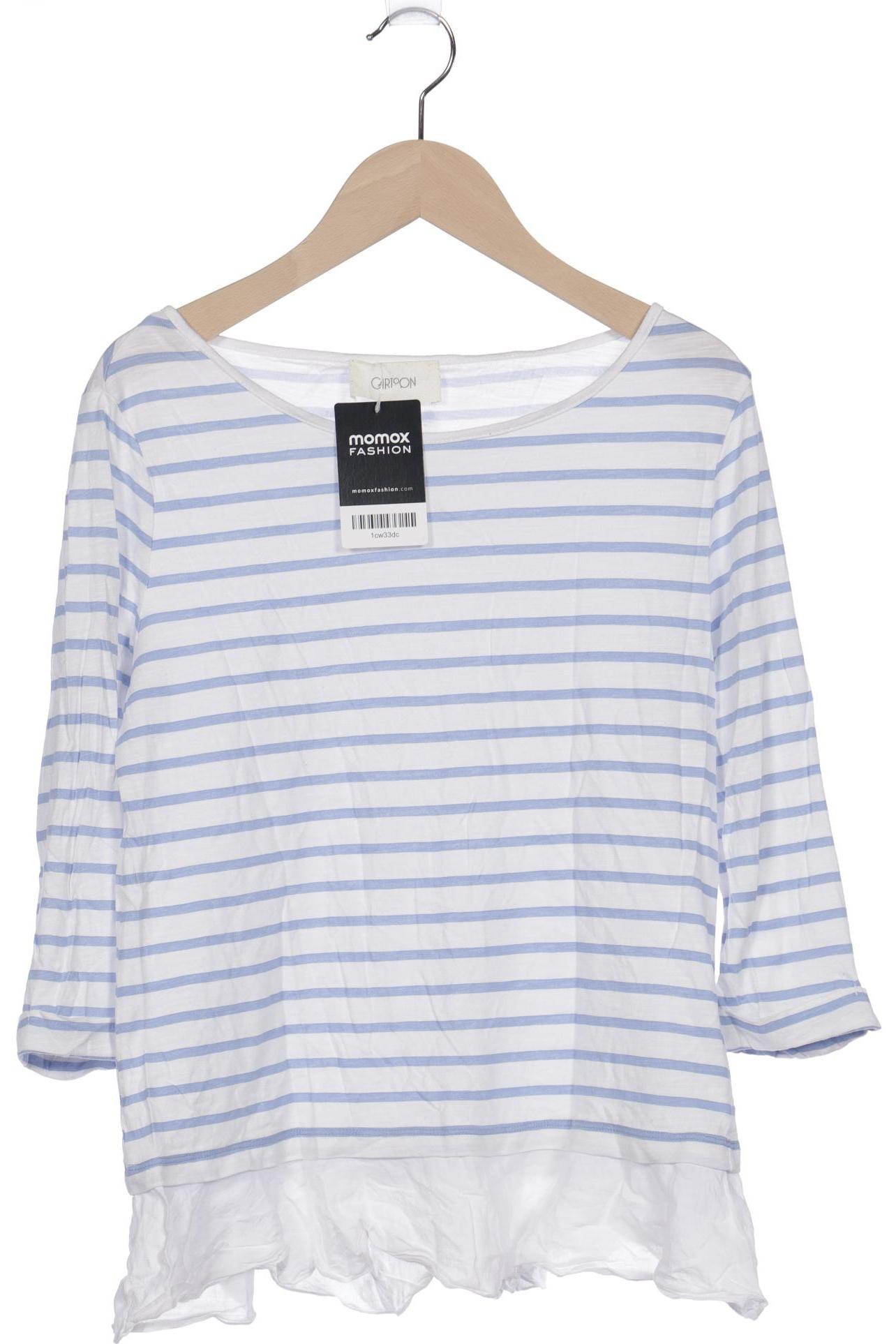 

Cartoon Damen Langarmshirt, hellblau