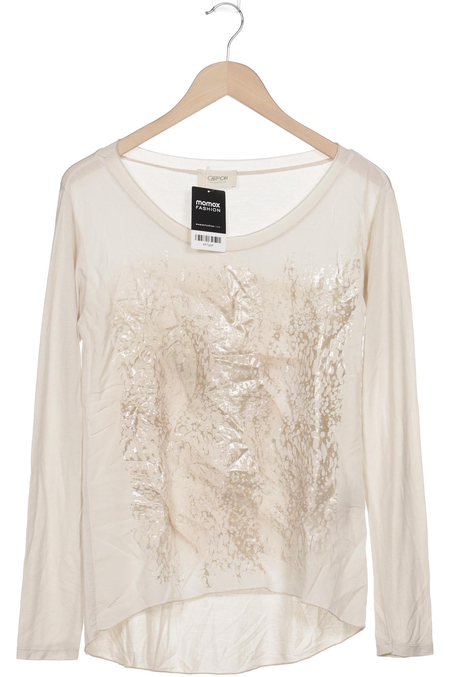 

Cartoon Damen Langarmshirt, cremeweiß, Gr. 38