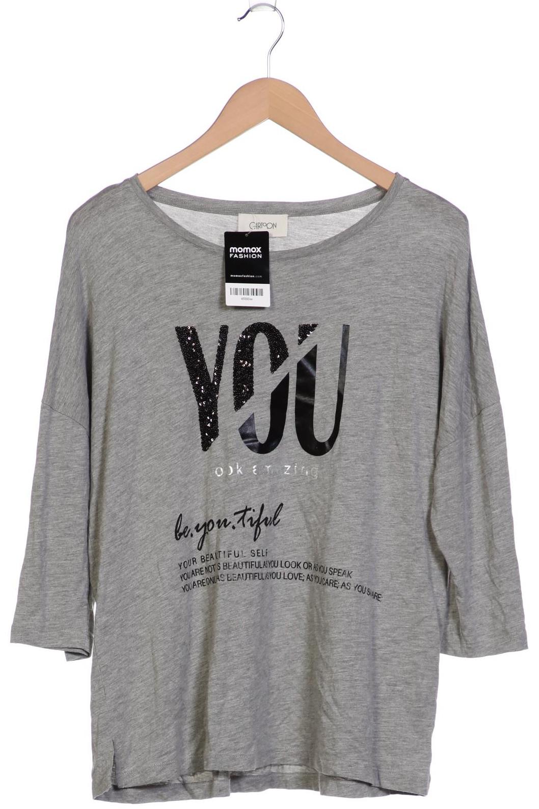 

Cartoon Damen Langarmshirt, grau, Gr. 44