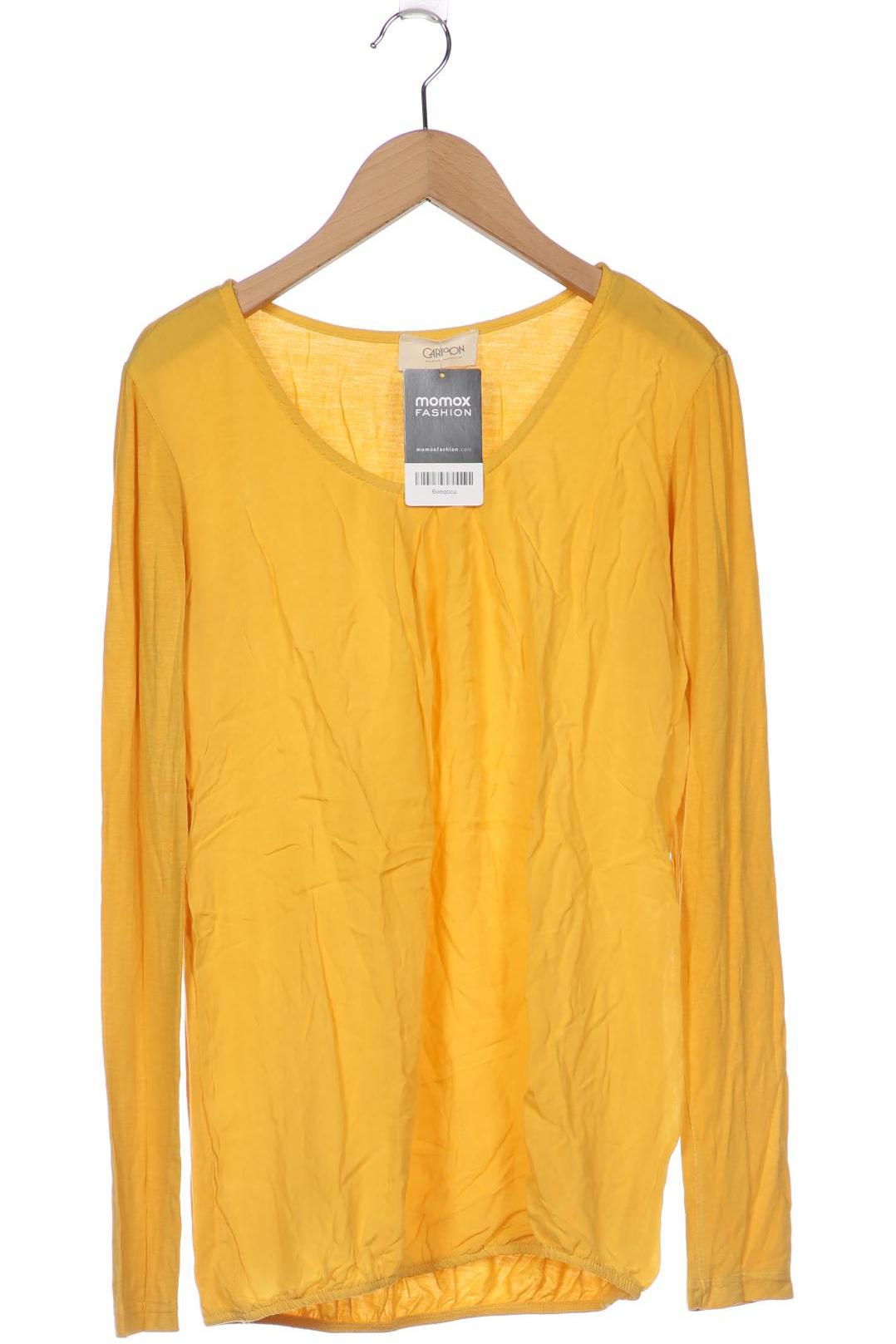 

Cartoon Damen Langarmshirt, gelb