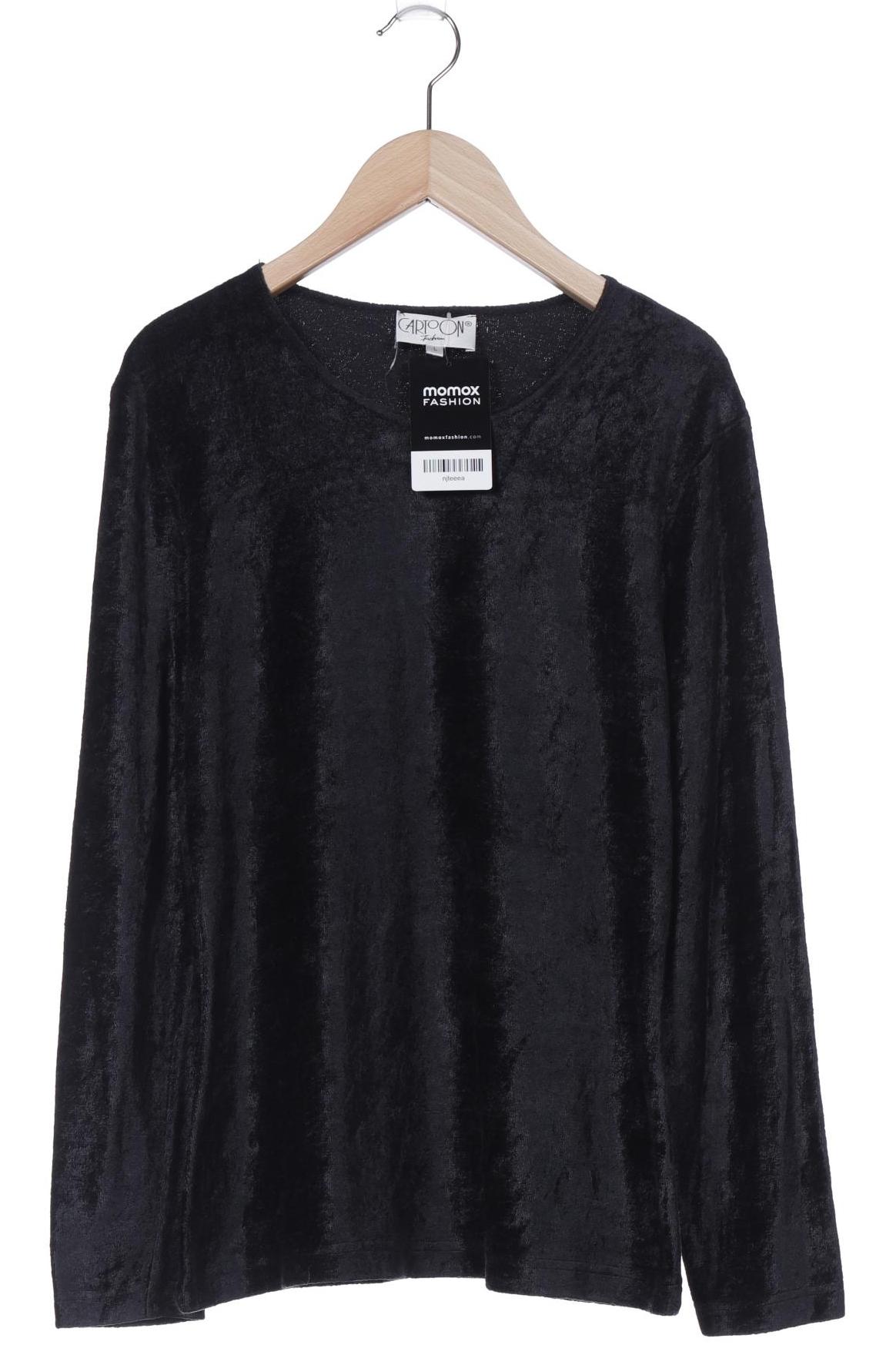 

Cartoon Damen Langarmshirt, schwarz, Gr. 42