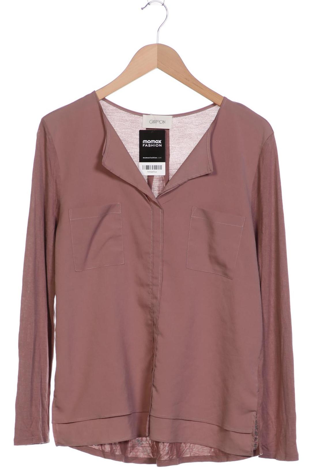 

Cartoon Damen Langarmshirt, pink