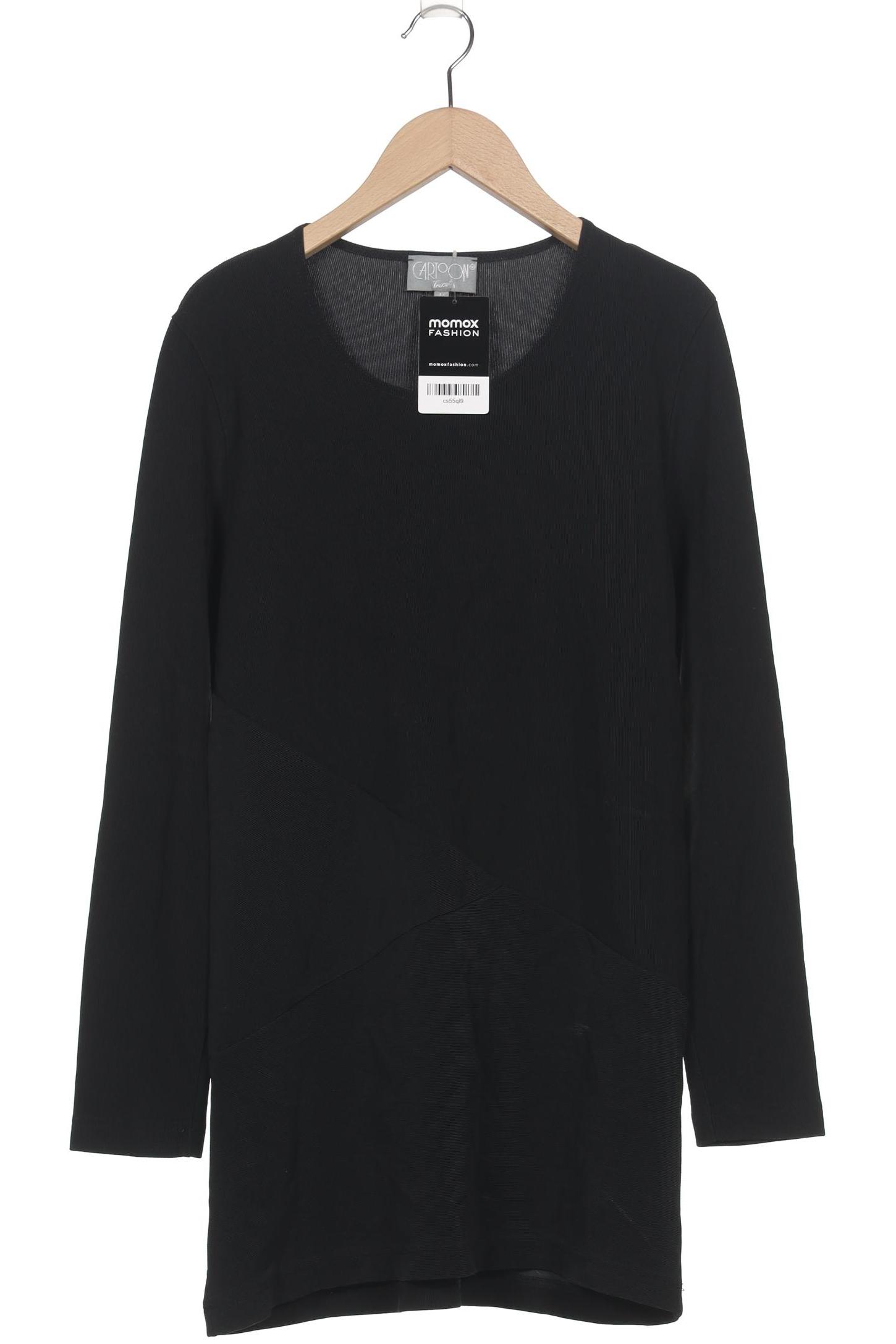 

Cartoon Damen Langarmshirt, schwarz, Gr. 38