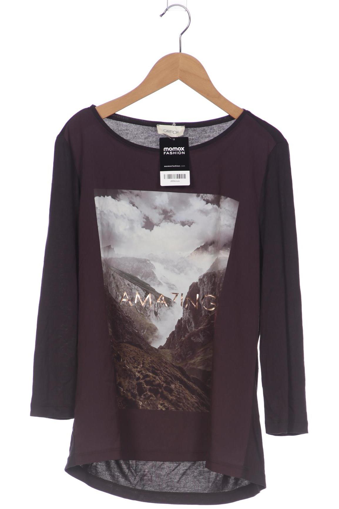 

Cartoon Damen Langarmshirt, grau, Gr. 38