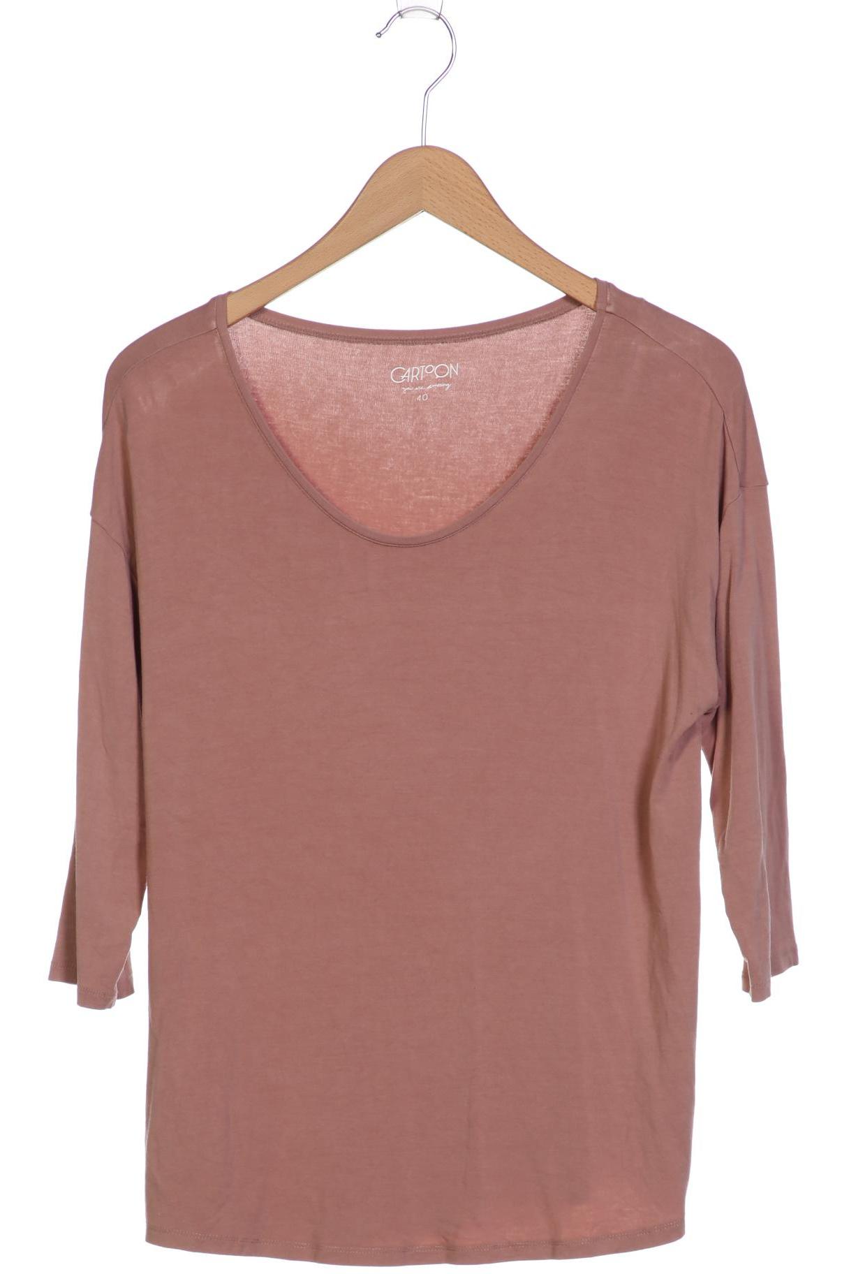 

Cartoon Damen Langarmshirt, pink