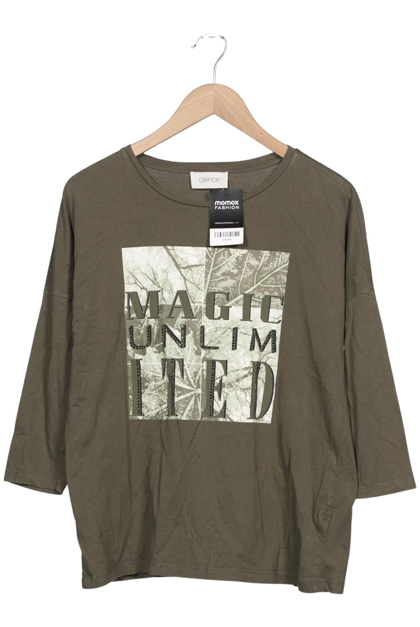 

Cartoon Damen Langarmshirt, grün, Gr. 42