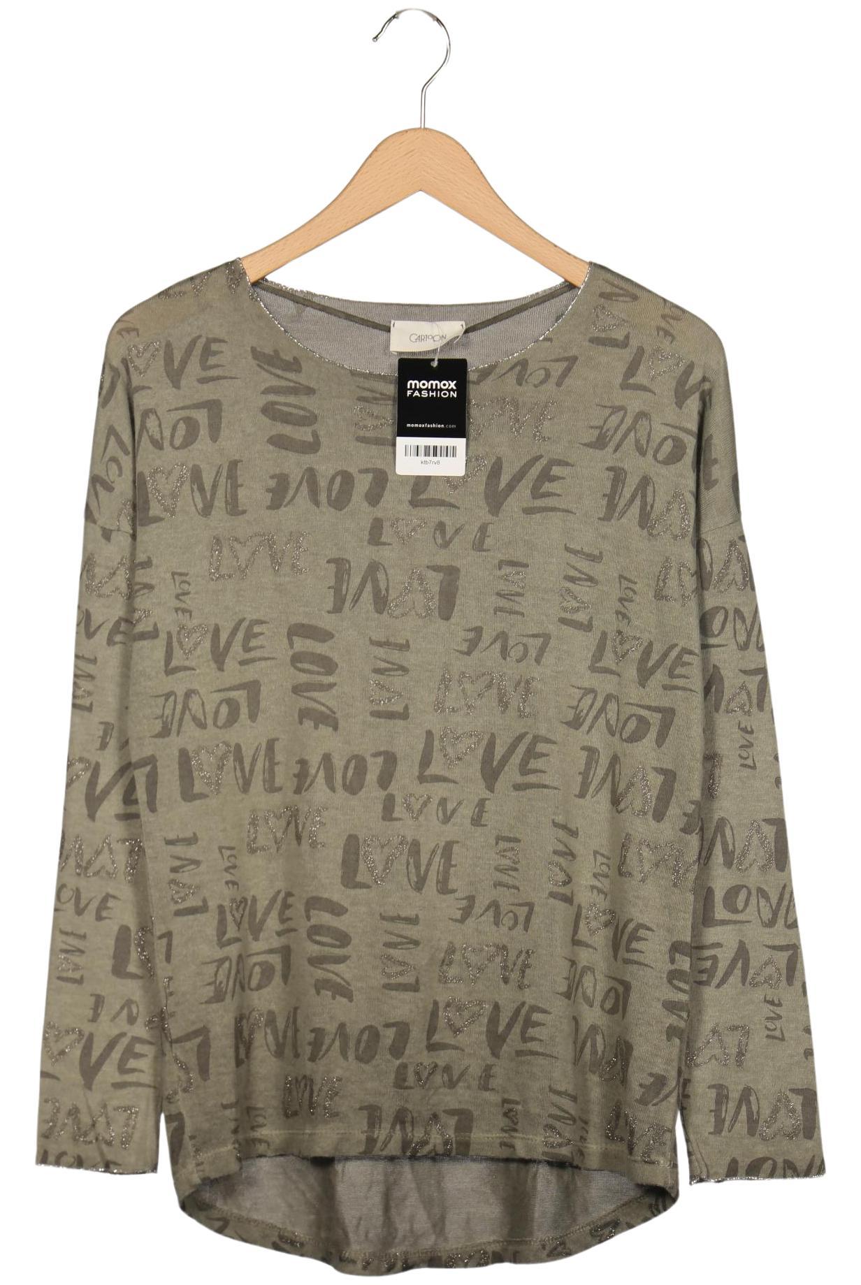 

Cartoon Damen Langarmshirt, grün, Gr. 40