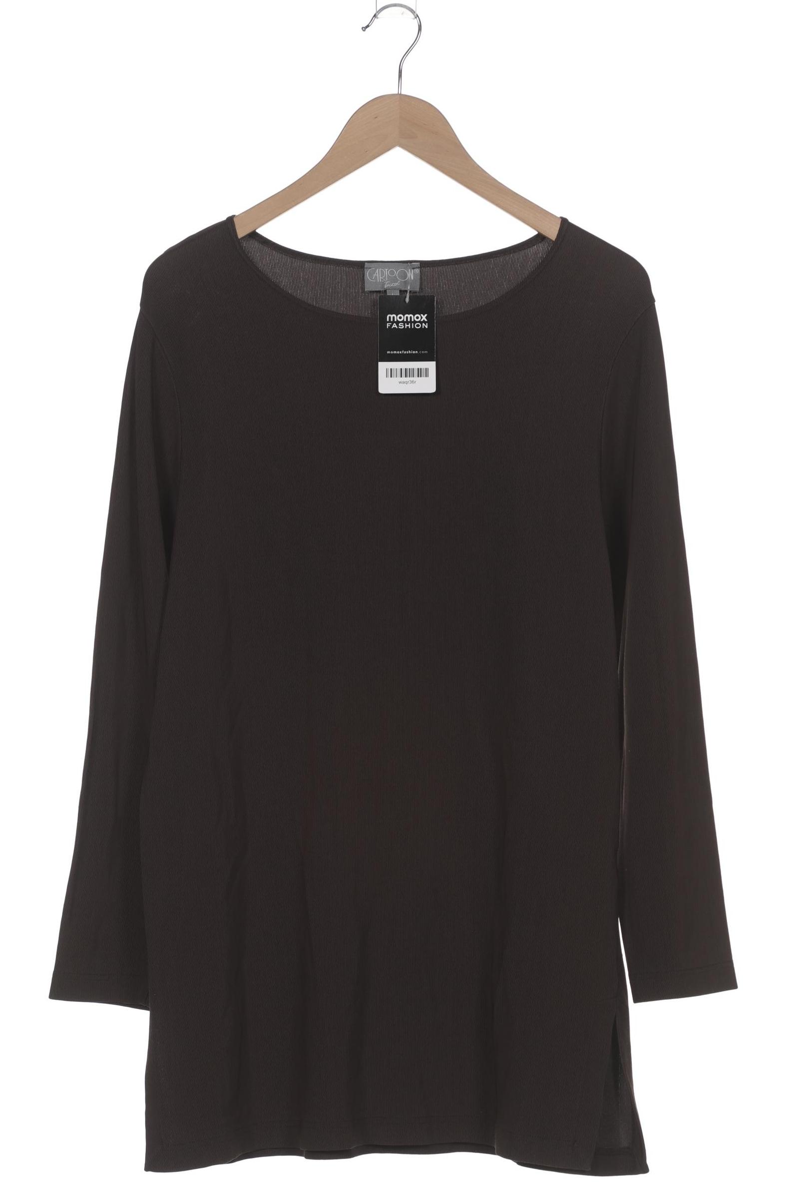 

Cartoon Damen Langarmshirt, braun, Gr. 42