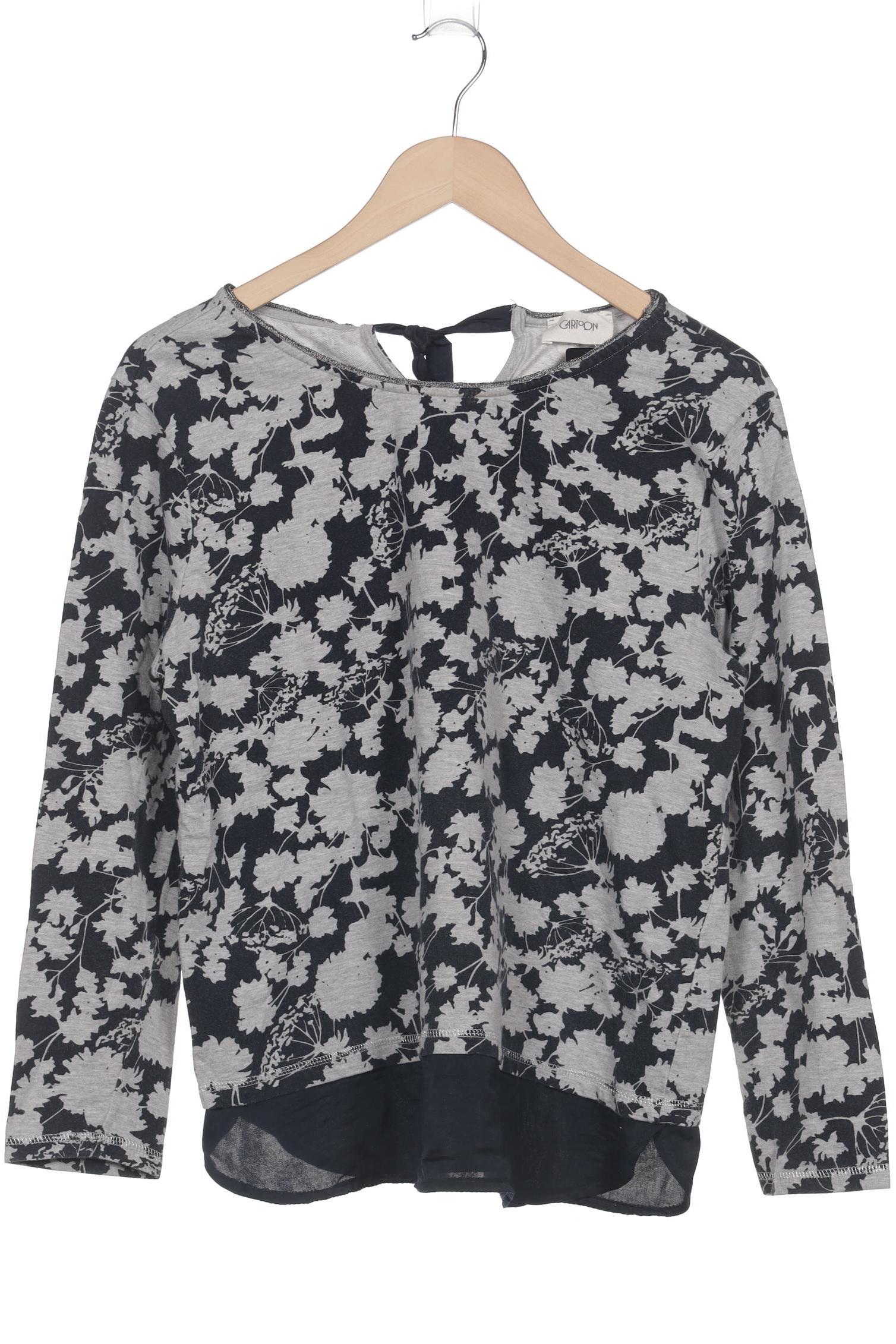 

Cartoon Damen Langarmshirt, grau, Gr. 40