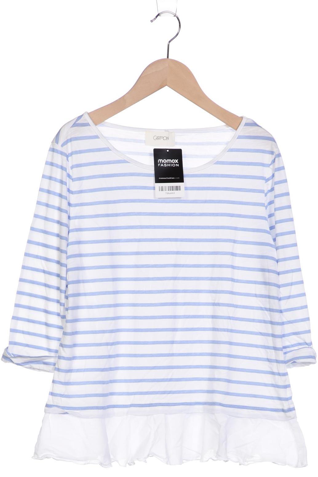 

Cartoon Damen Langarmshirt, weiß