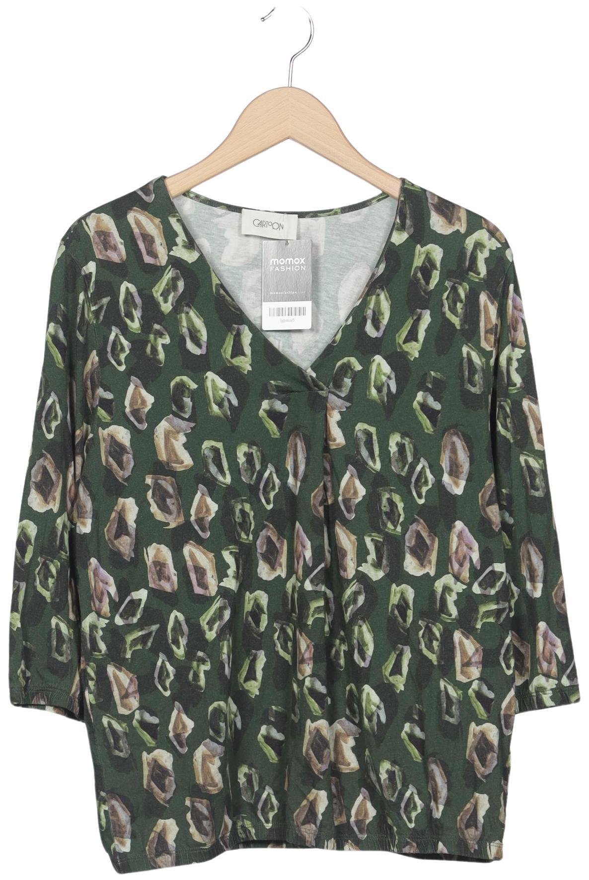 

Cartoon Damen Langarmshirt, grün, Gr. 42