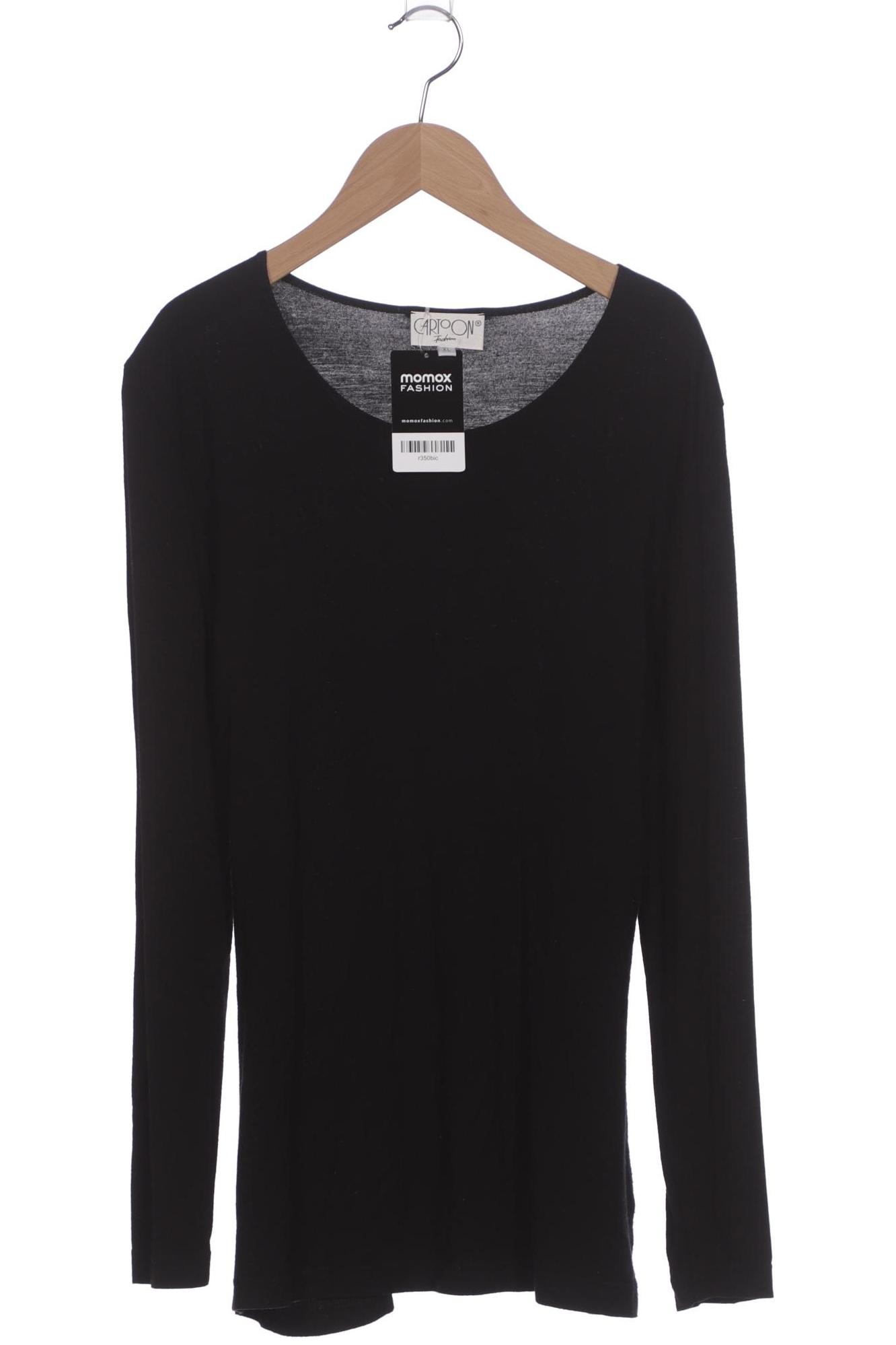 

Cartoon Damen Langarmshirt, schwarz, Gr. 44