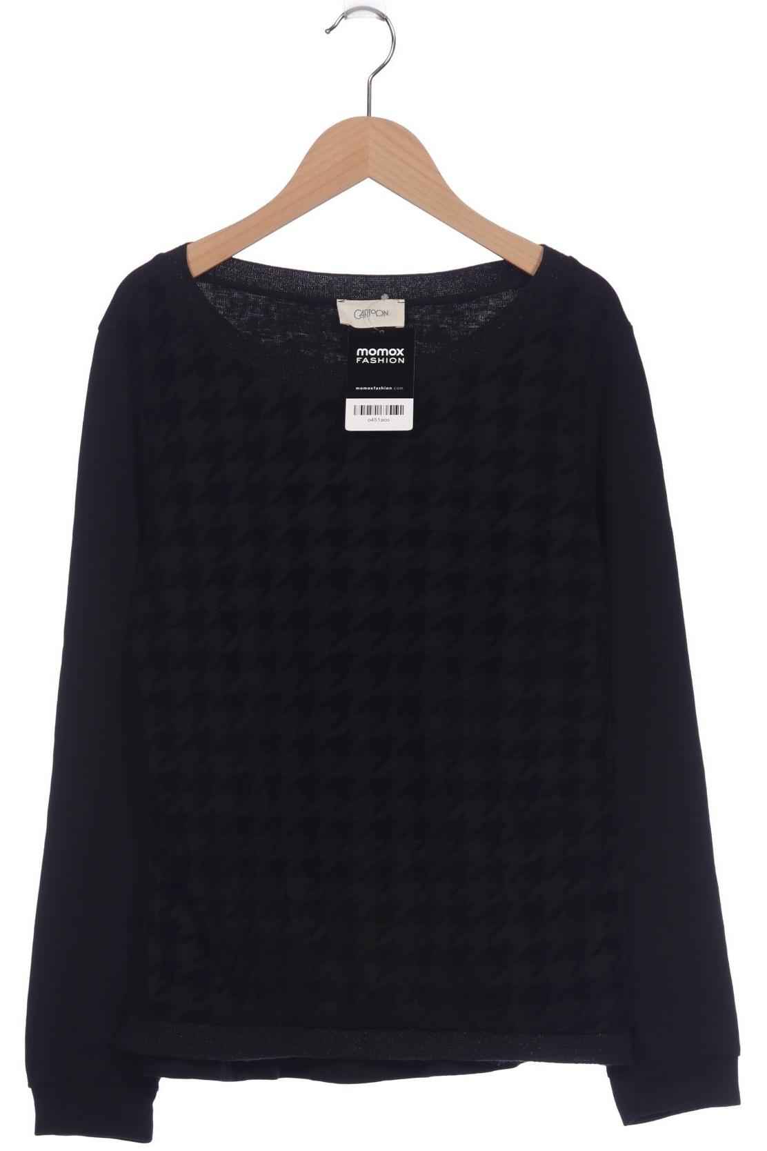 

Cartoon Damen Langarmshirt, schwarz, Gr. 38