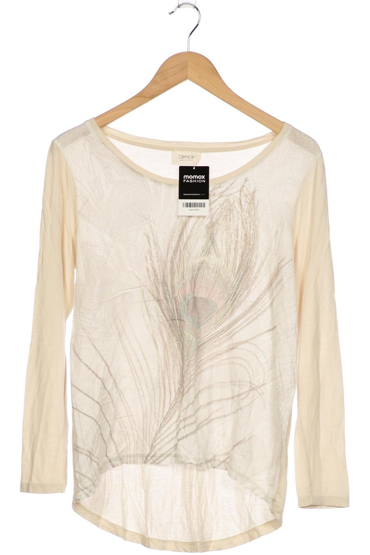 

Cartoon Damen Langarmshirt, cremeweiß, Gr. 38