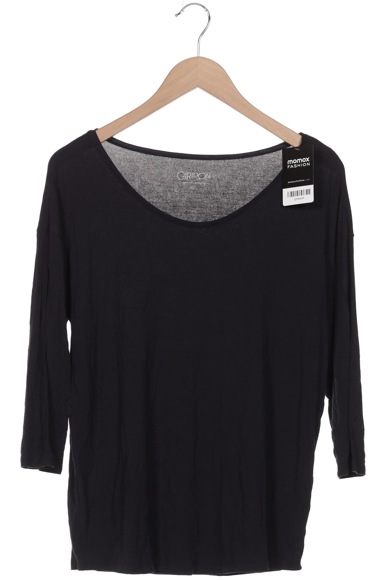 

Cartoon Damen Langarmshirt, marineblau, Gr. 40