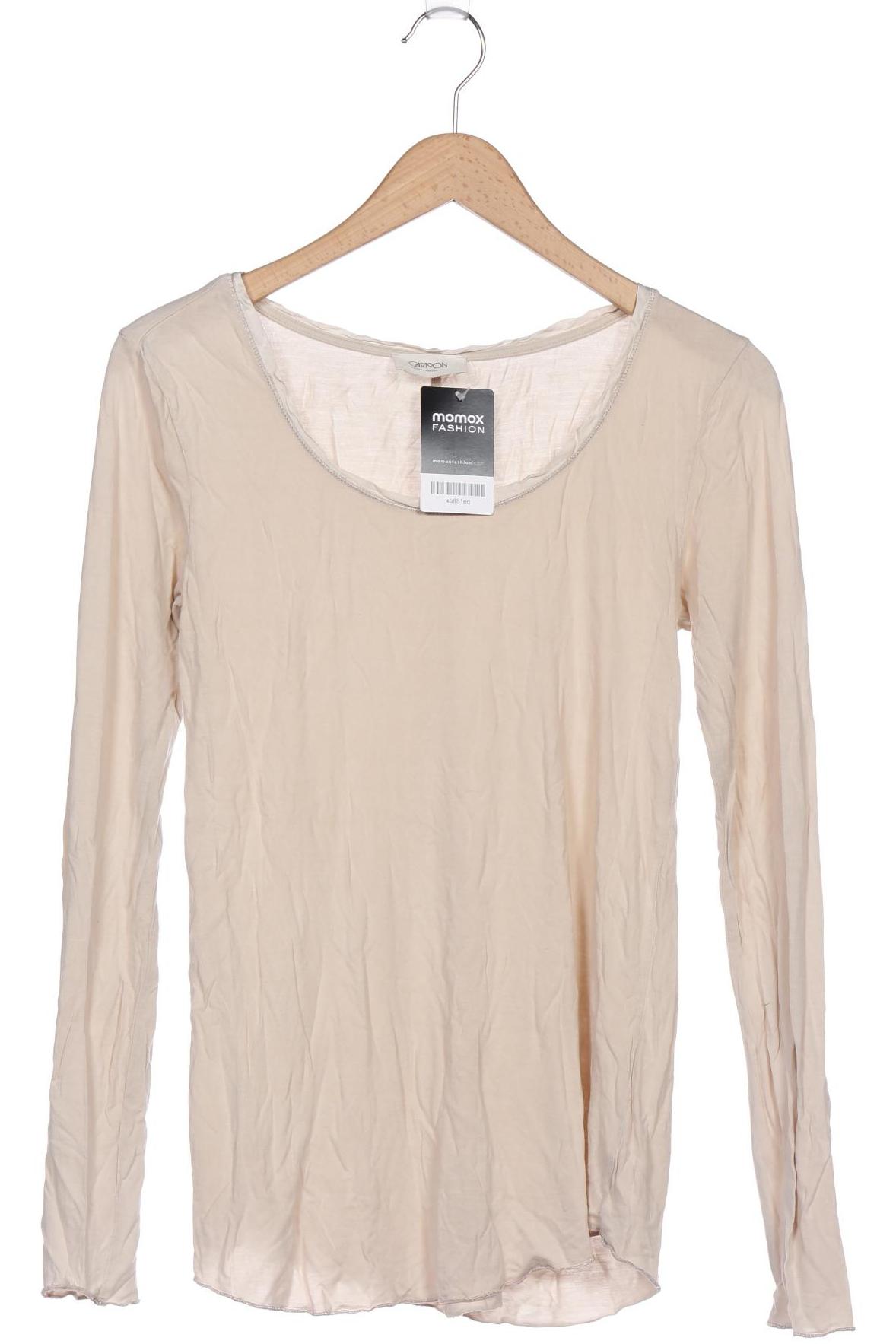 

Cartoon Damen Langarmshirt, beige
