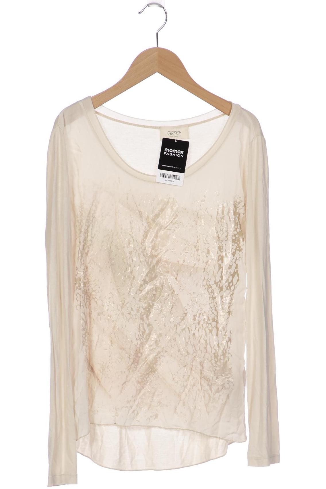 

Cartoon Damen Langarmshirt, beige