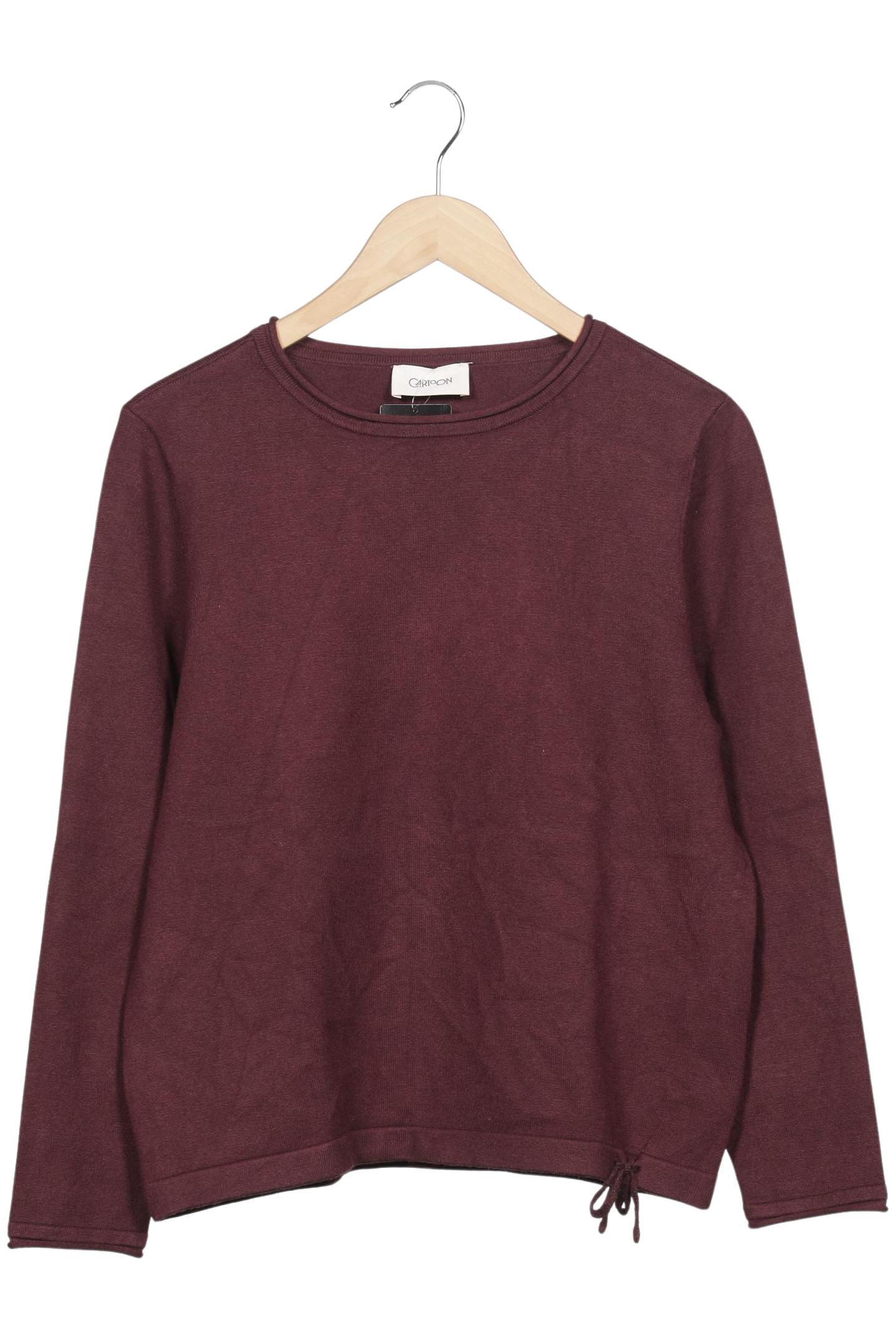 

Cartoon Damen Pullover, bordeaux, Gr. 40
