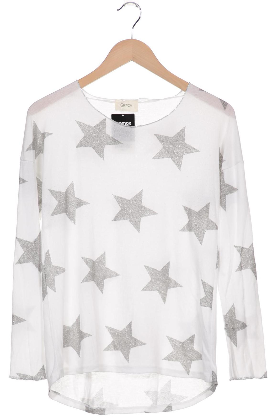 

Cartoon Damen Pullover, weiß