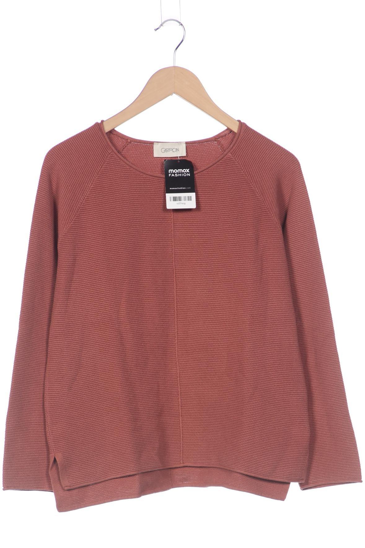 Thumbnail - Cartoon Damen Pullover, braun, Gr. 42