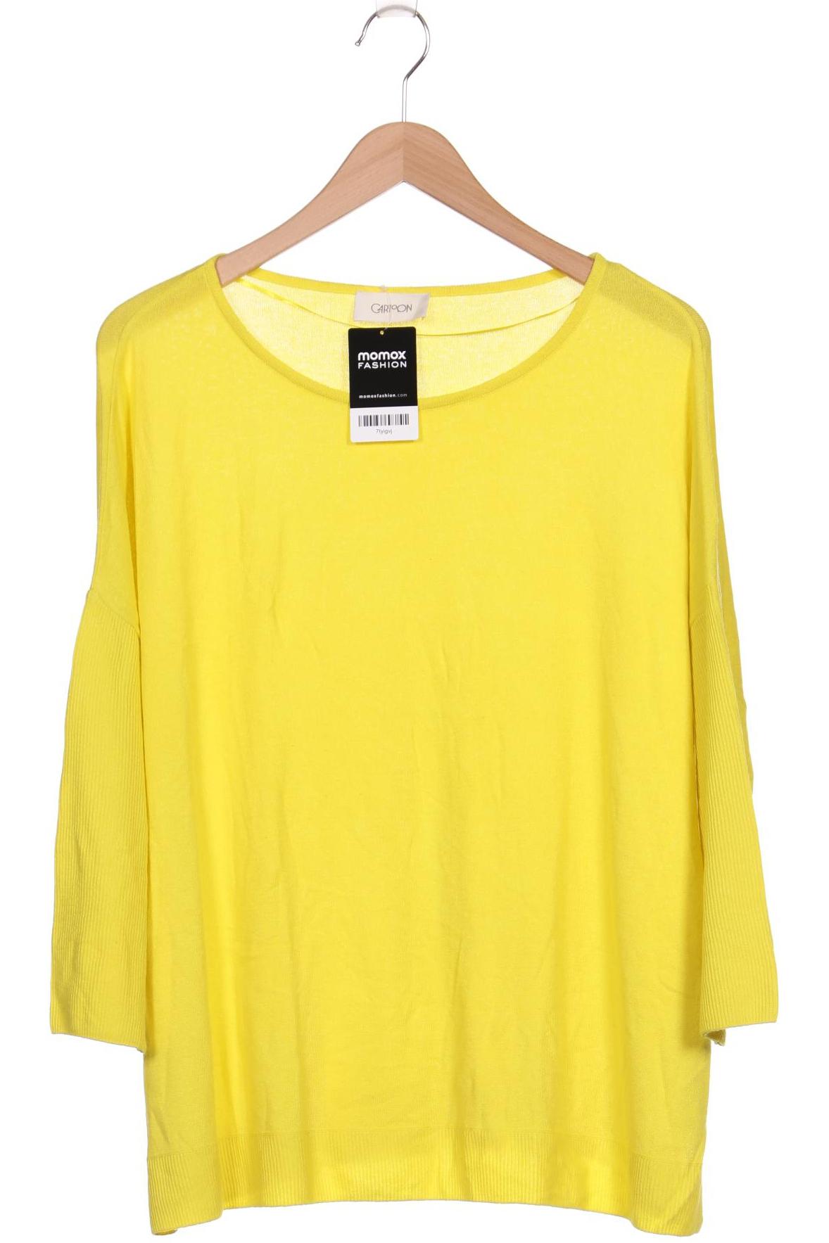 

Cartoon Damen Pullover, gelb