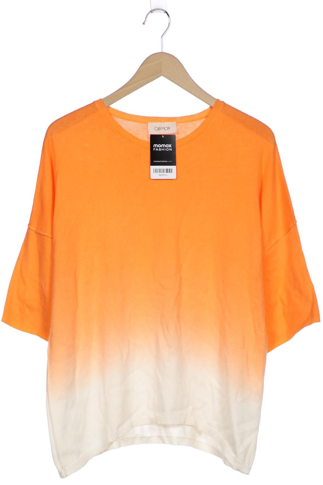 

Cartoon Damen Pullover, orange