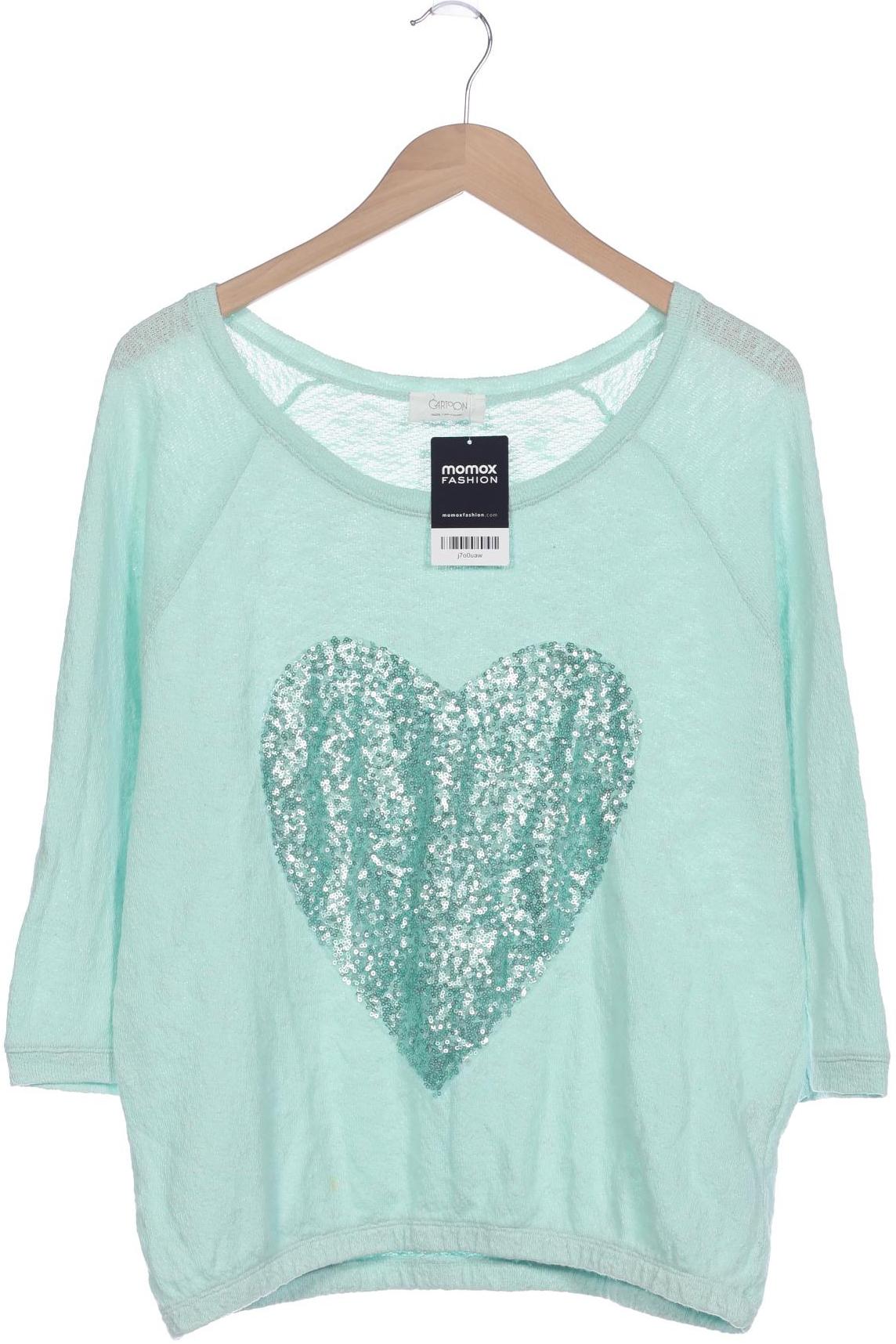 

Cartoon Damen Pullover, hellgrün