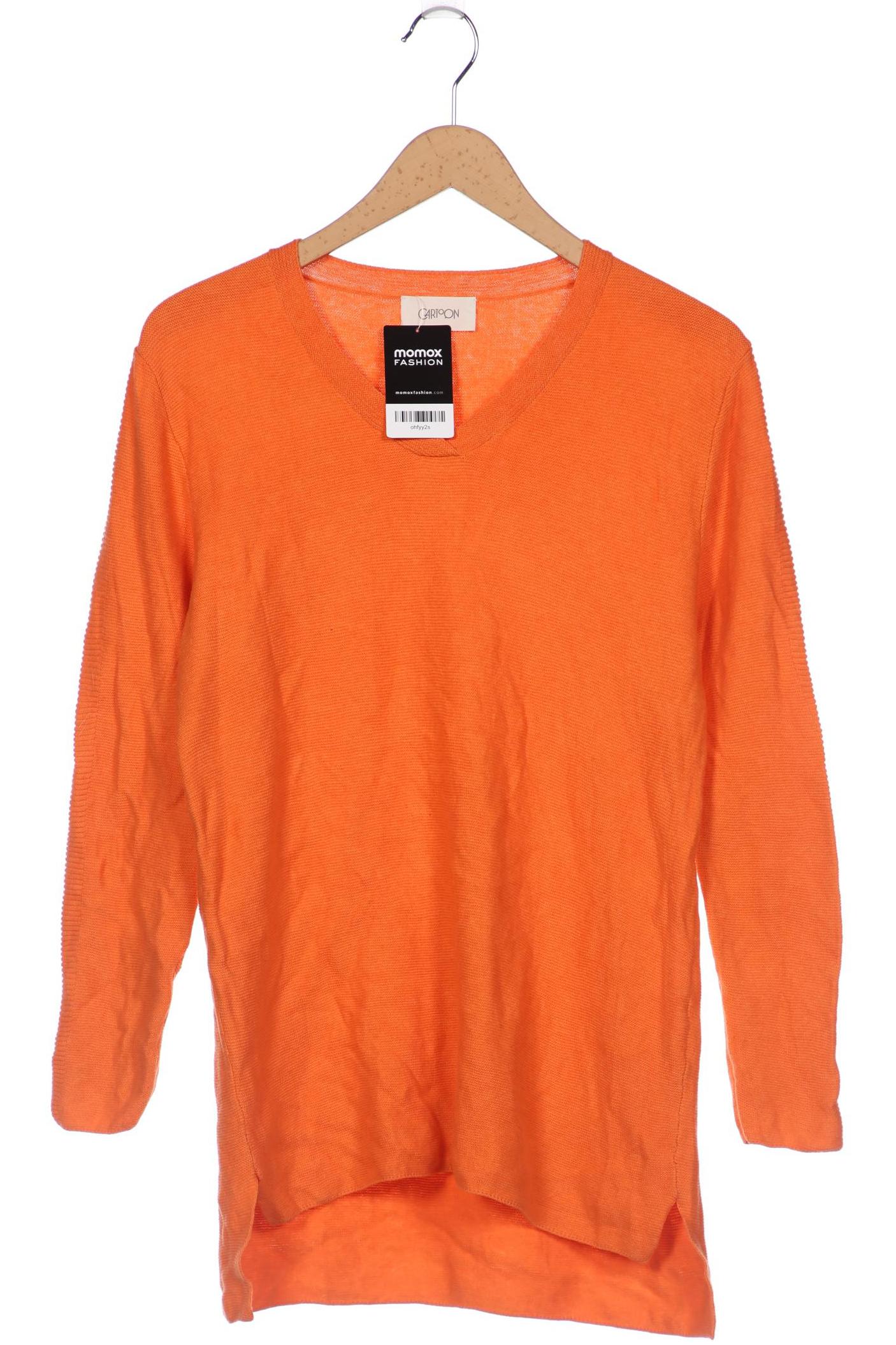 

Cartoon Damen Pullover, orange