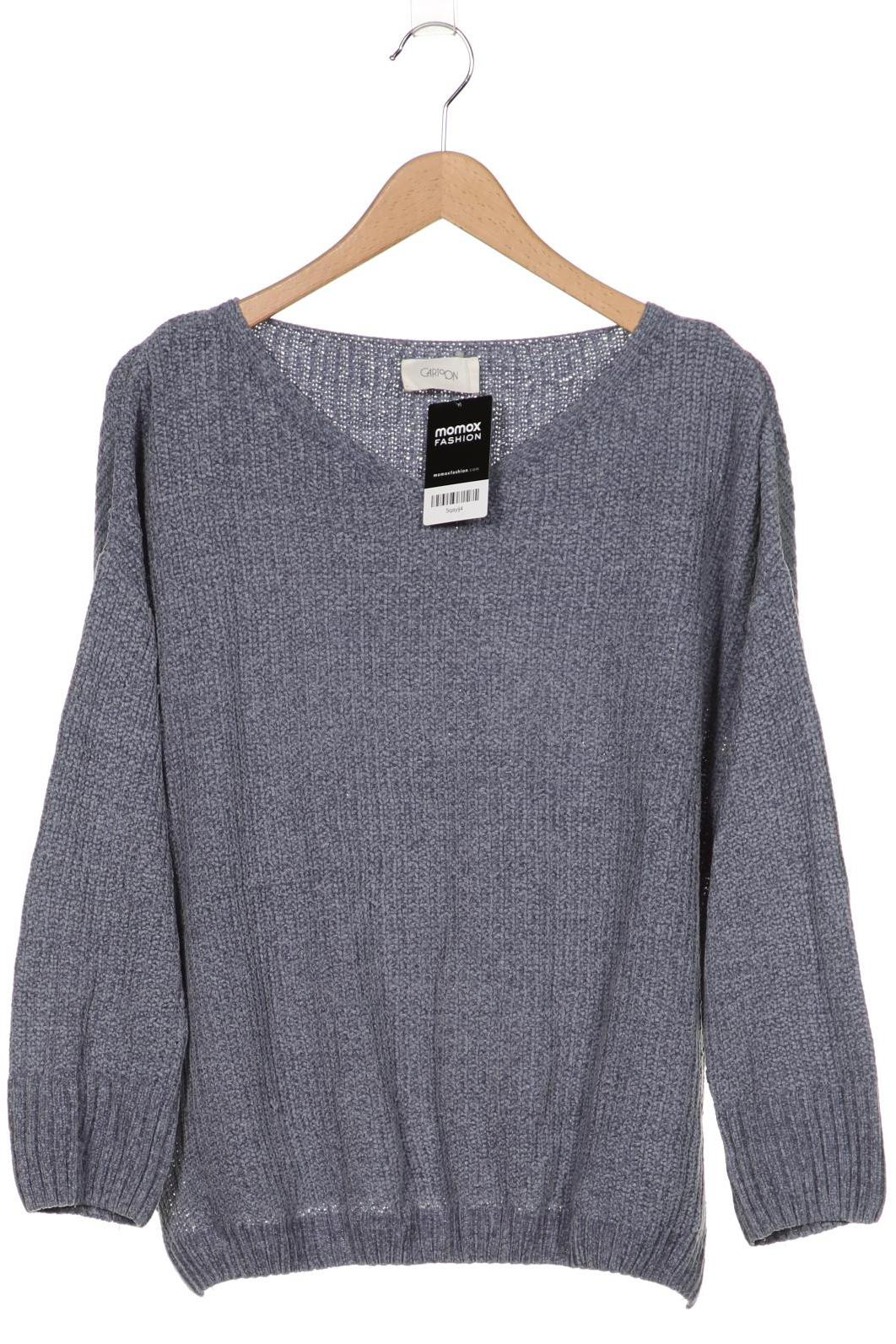 

Cartoon Damen Pullover, blau