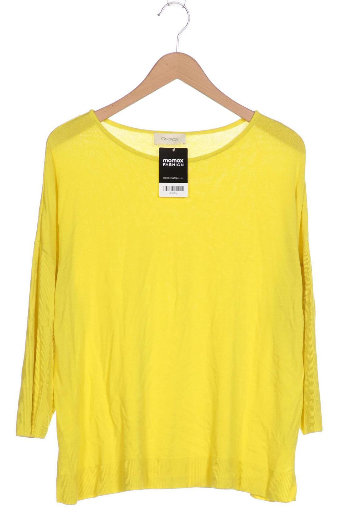 

Cartoon Damen Pullover, gelb