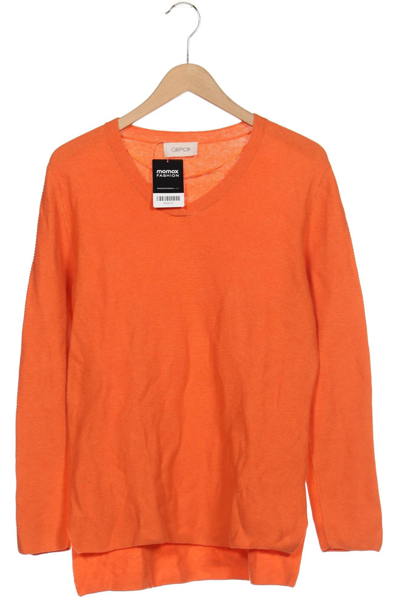 

Cartoon Damen Pullover, orange