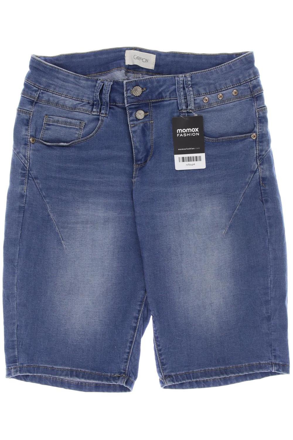 

Cartoon Damen Shorts, blau