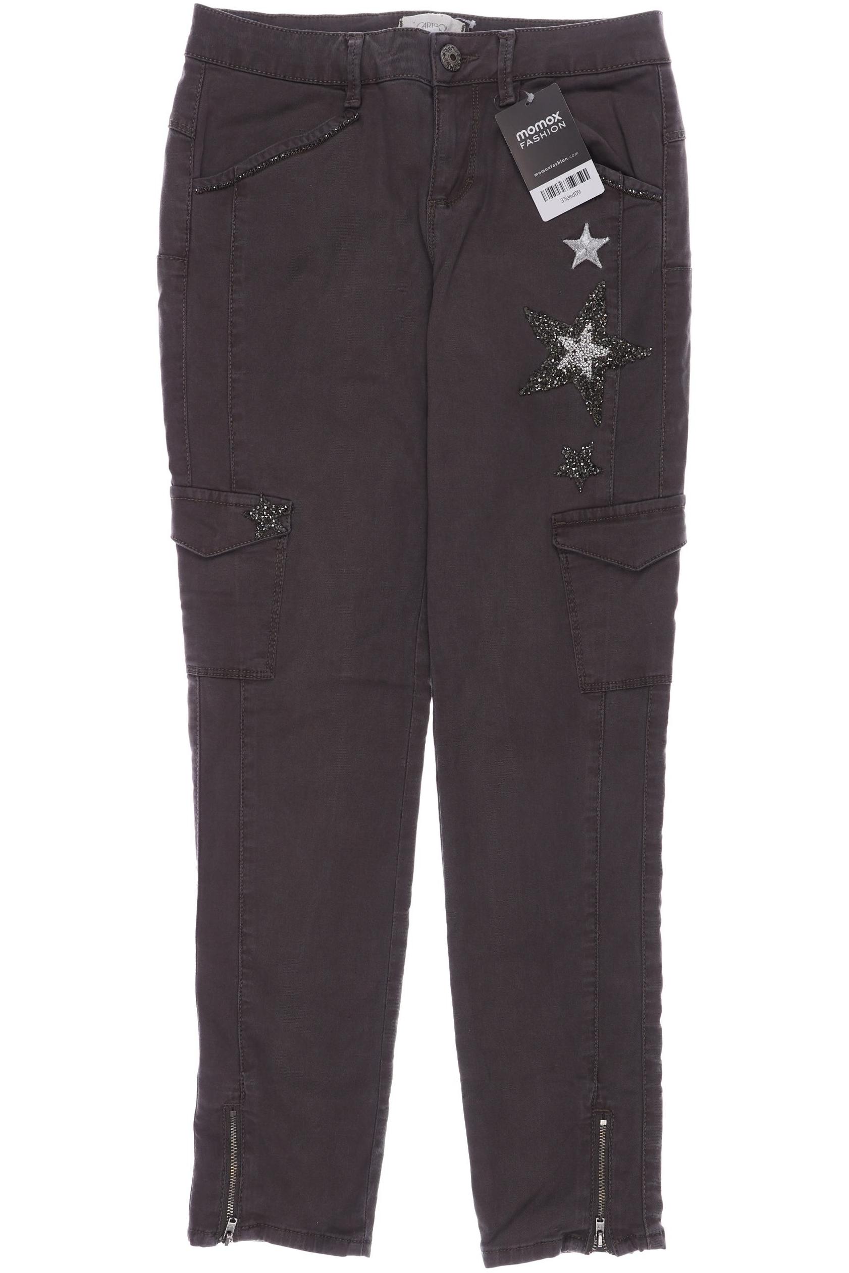 

Cartoon Damen Stoffhose, grau