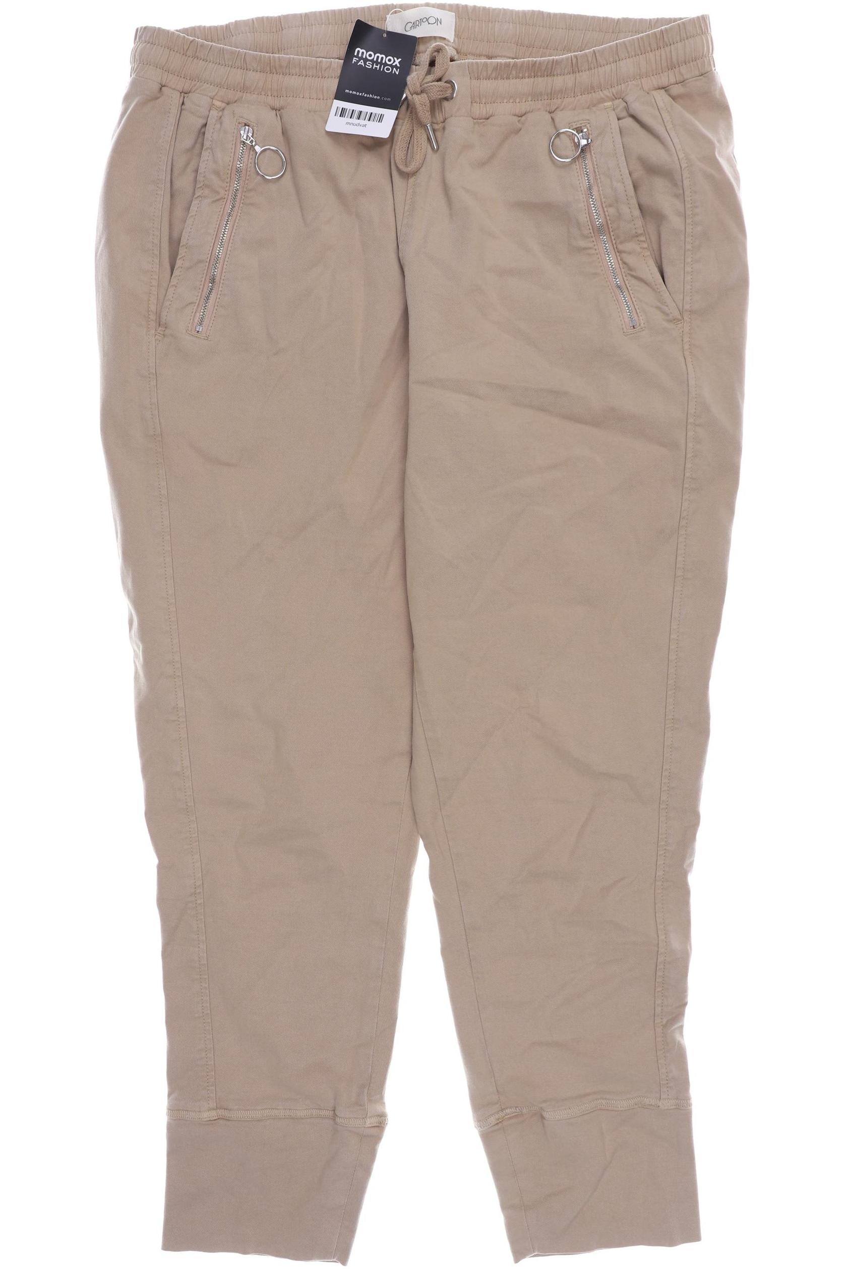 

Cartoon Damen Stoffhose, beige