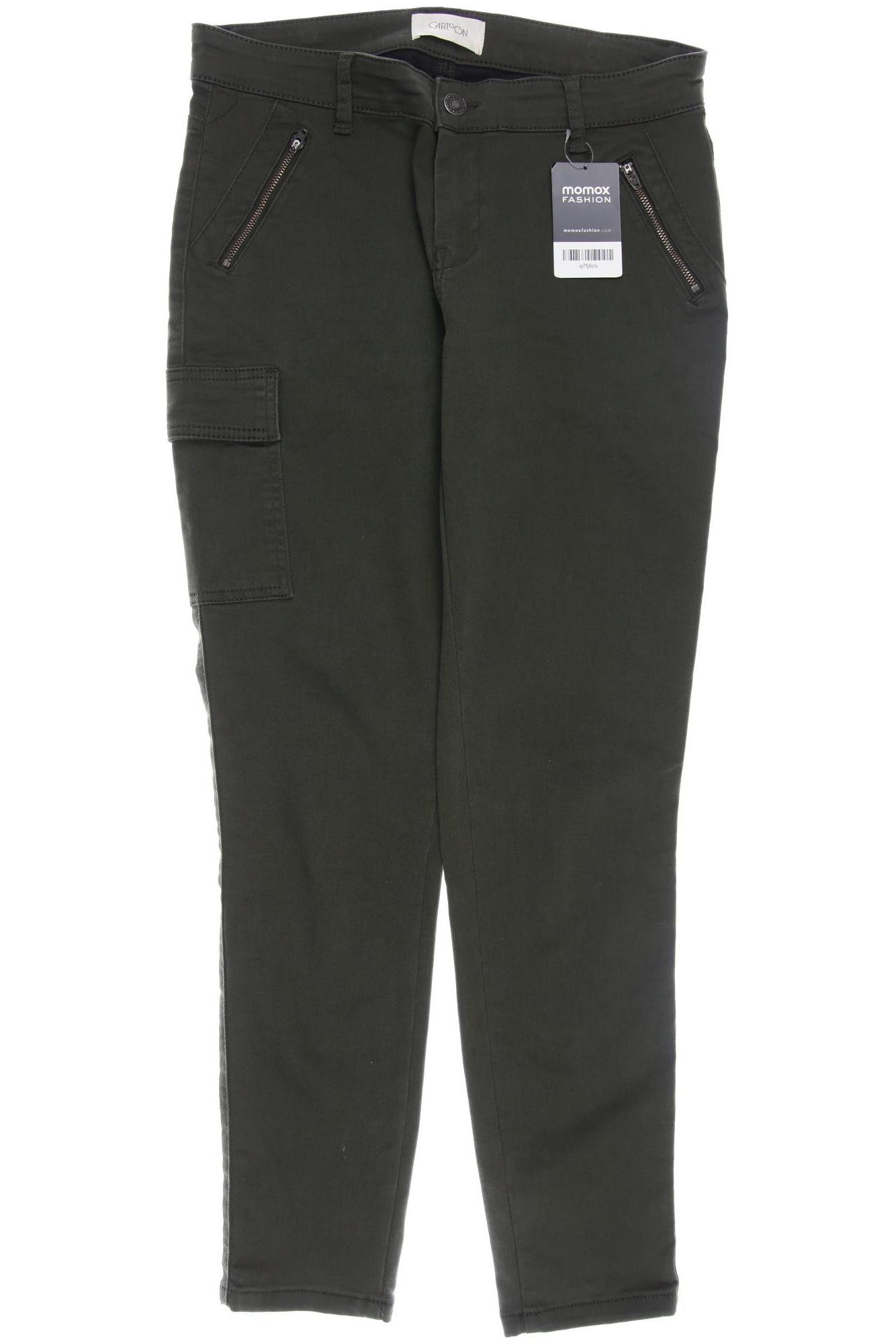 

Cartoon Damen Stoffhose, grün