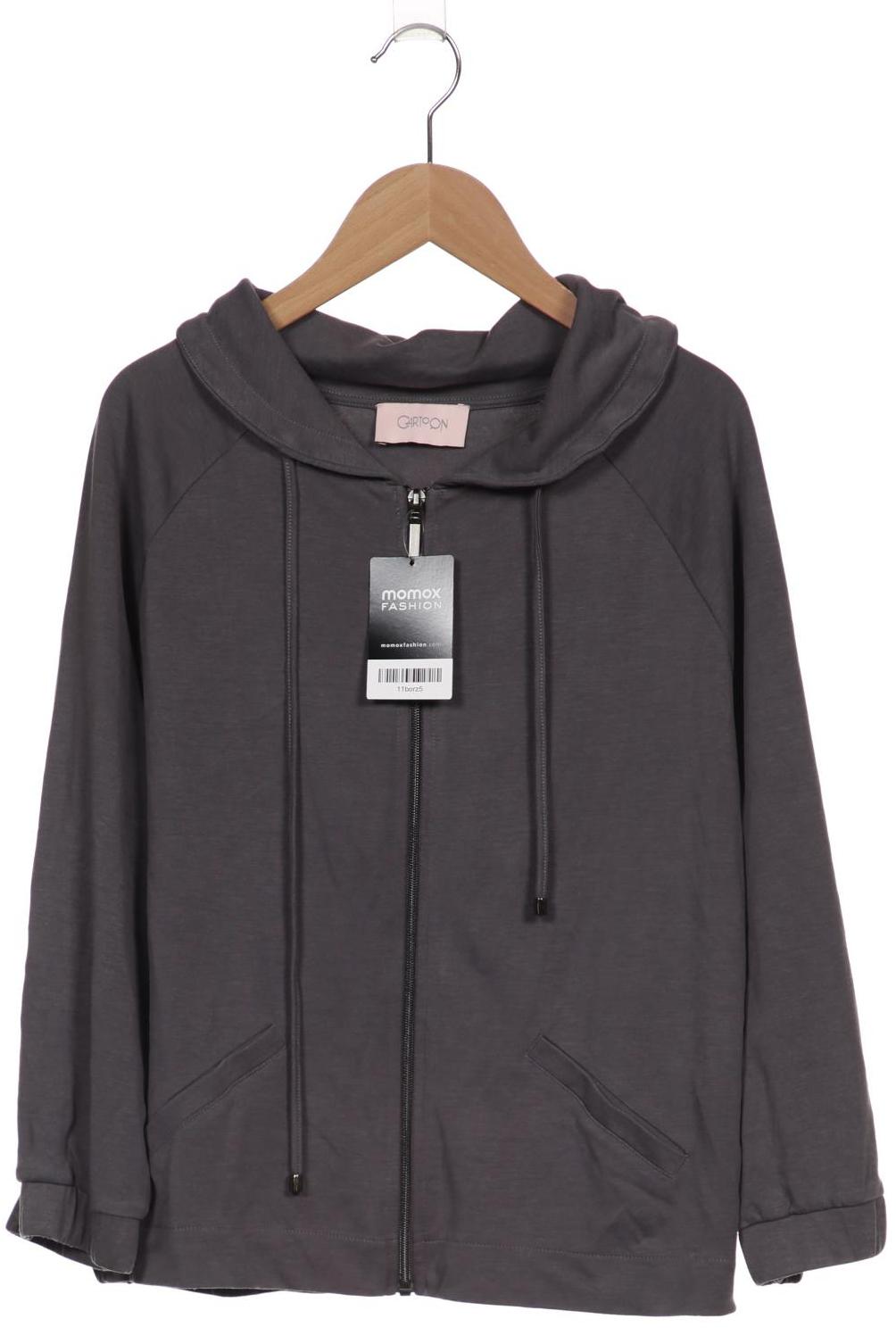 

Cartoon Damen Strickjacke, grau