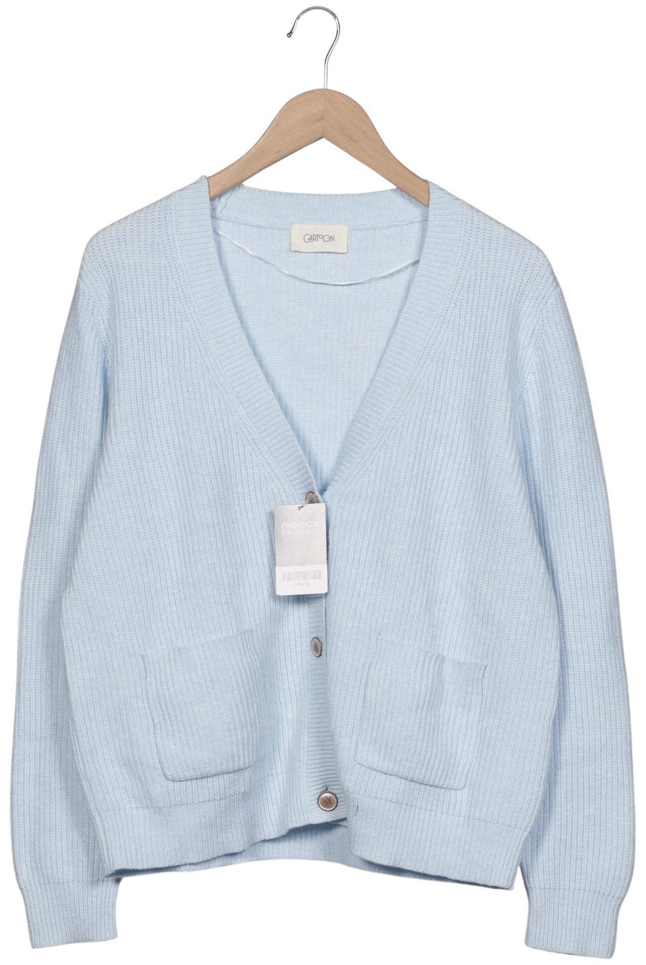 

Cartoon Damen Strickjacke, hellblau, Gr. 40