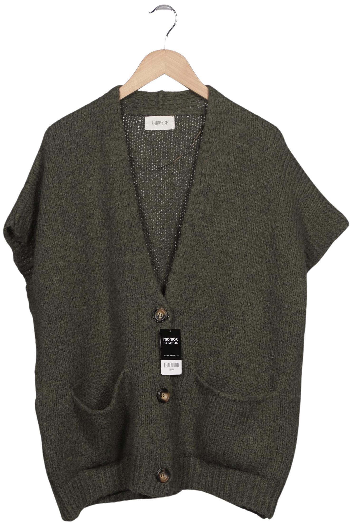 

Cartoon Damen Strickjacke, grün, Gr. 40