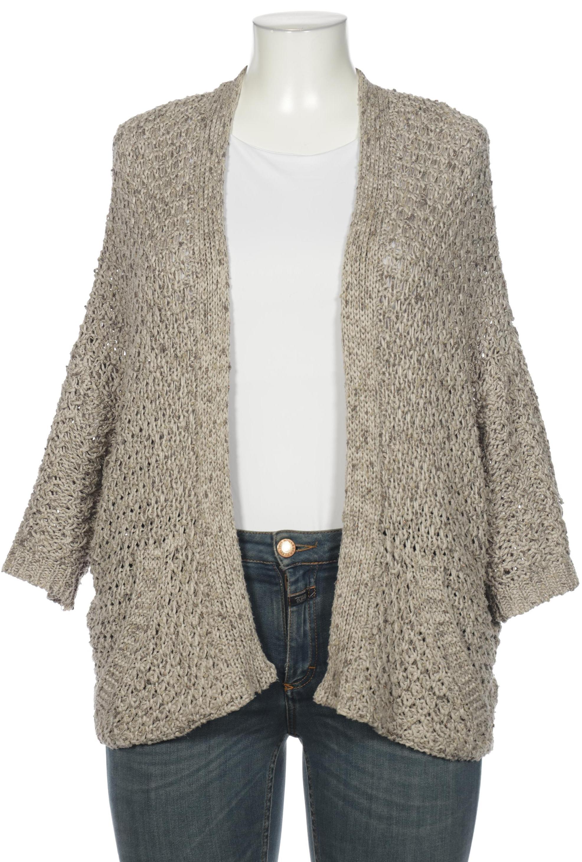 

Cartoon Damen Strickjacke, grau