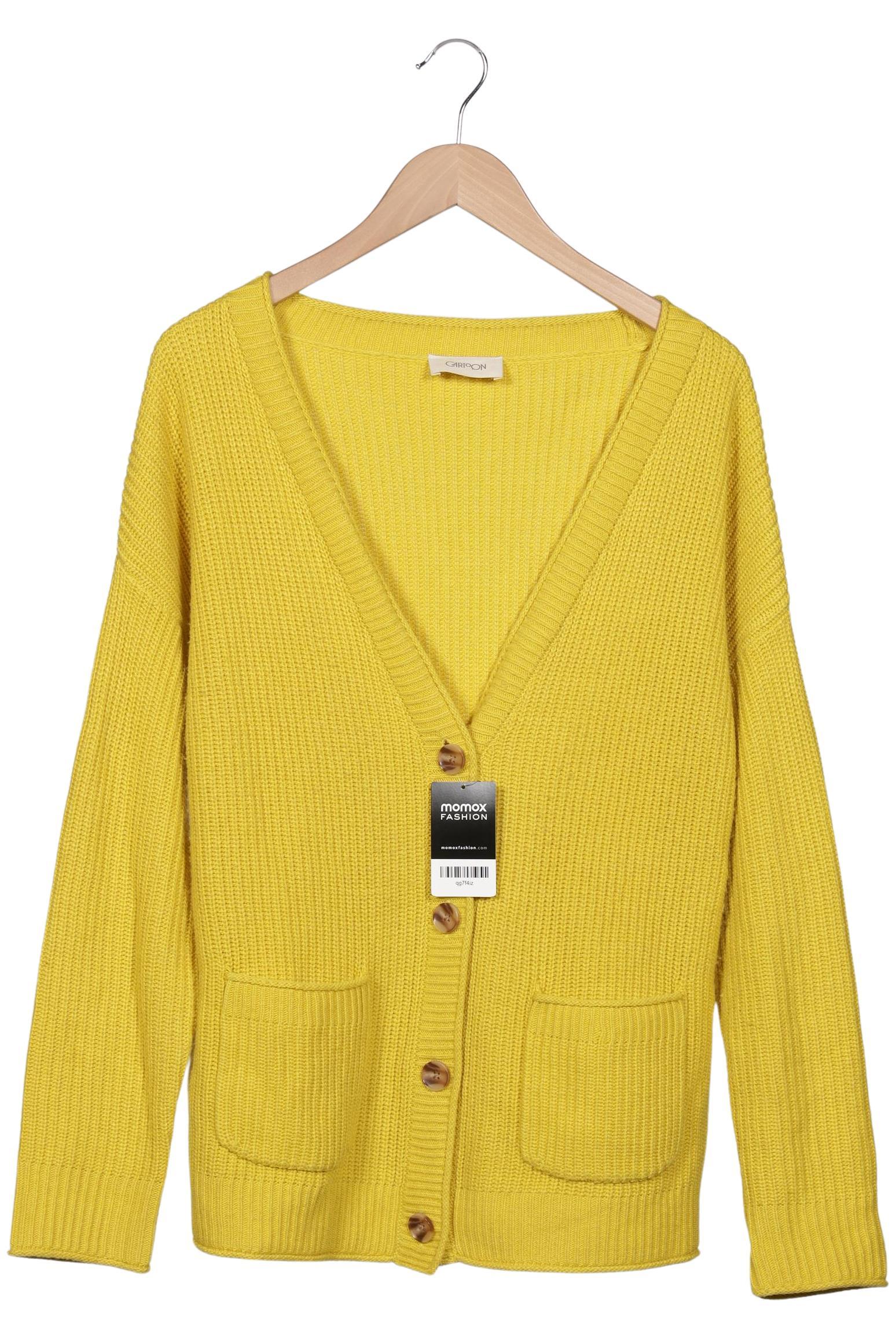 

Cartoon Damen Strickjacke, gelb, Gr. 42